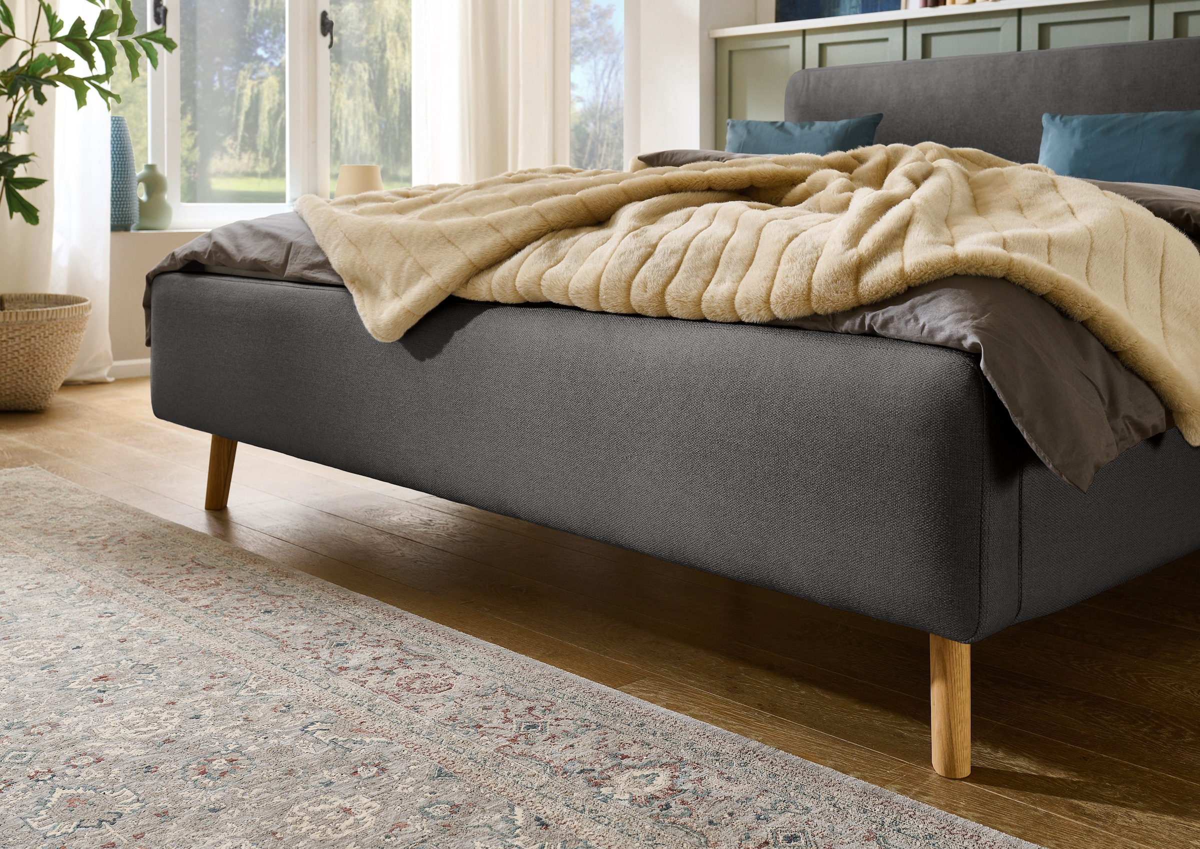 meise.möbel Lit rembourré »Mattis« Topseller, wahlweise mit Bettkasten