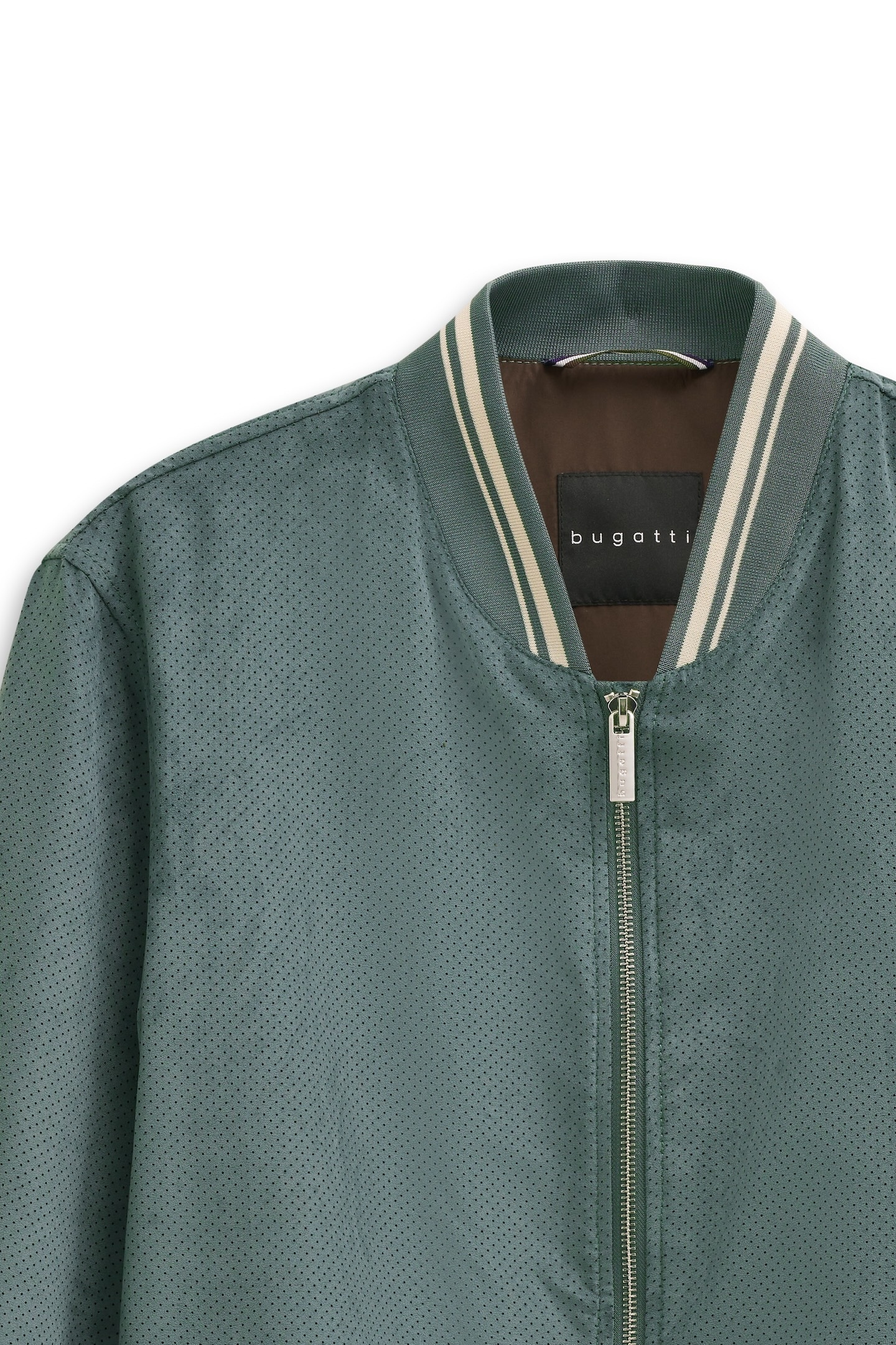 bugatti Collegejacke »Regular Fit« wasserabweisend trotz leicht perforiertem Oberstoff