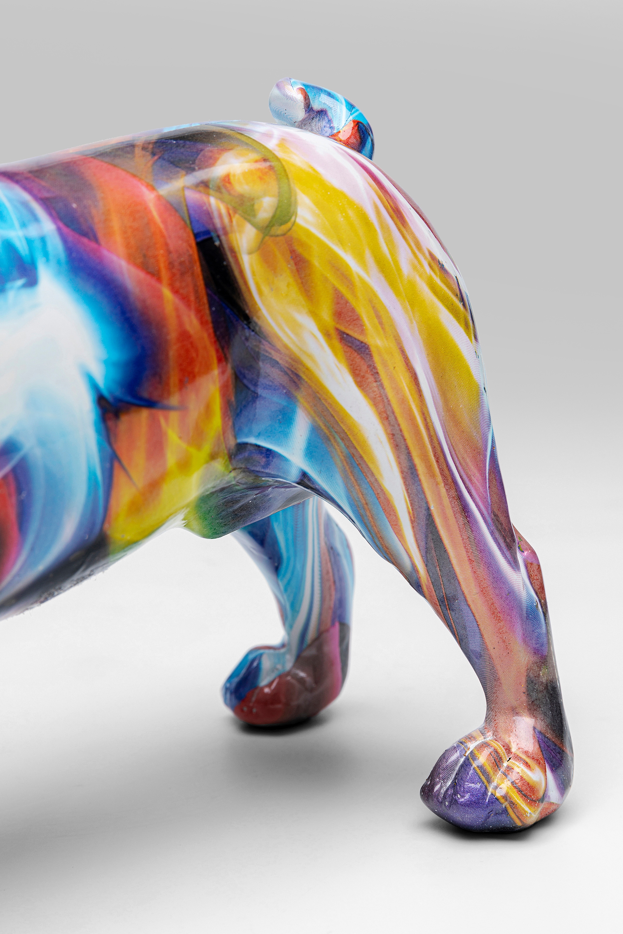 Kare Design Figurine de décoration »Deko Figur Frenchie Bunt 24cm«