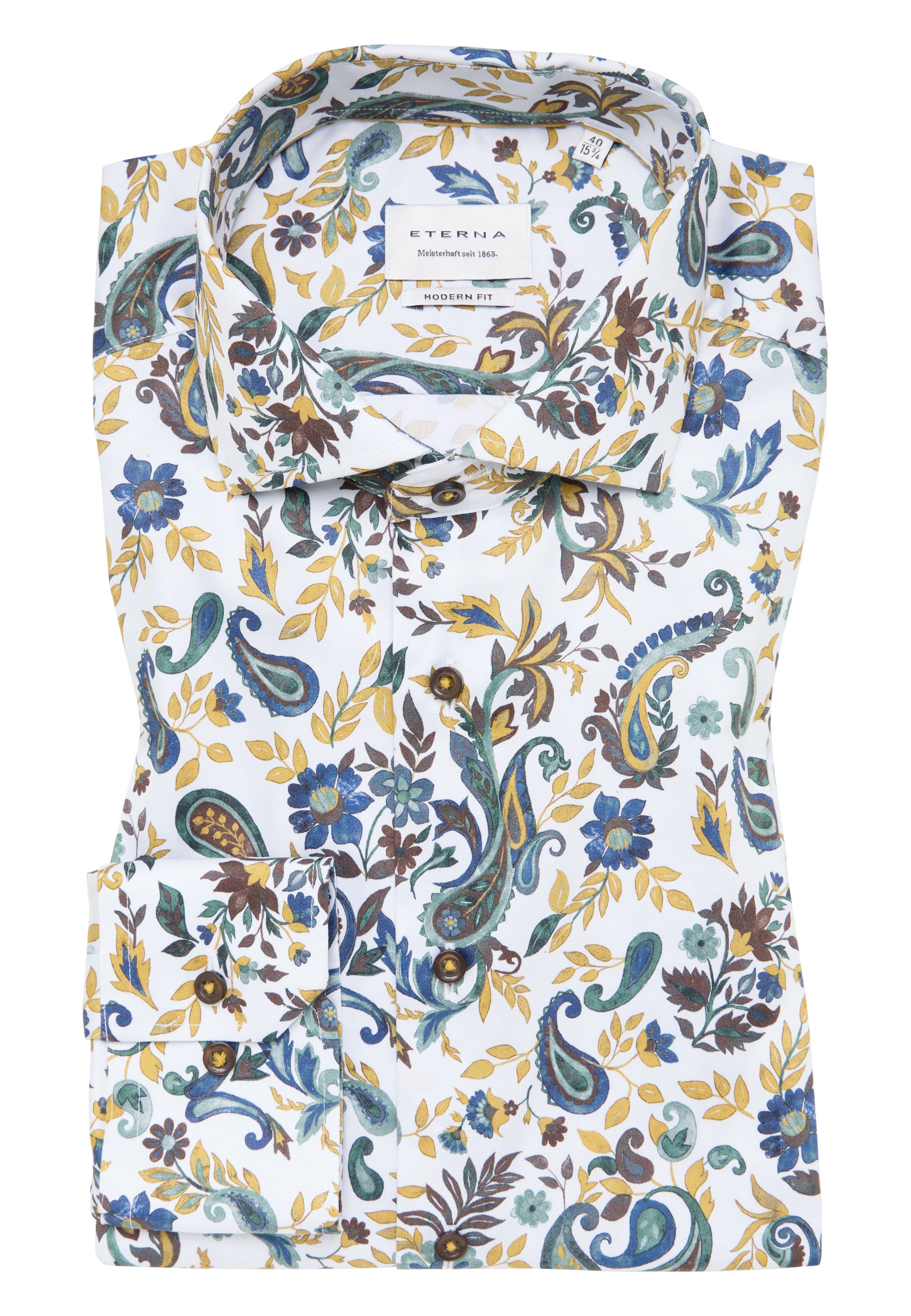 Eterna Chemise à manches longues »MODERN FIT« NON IRON (bügelfrei)