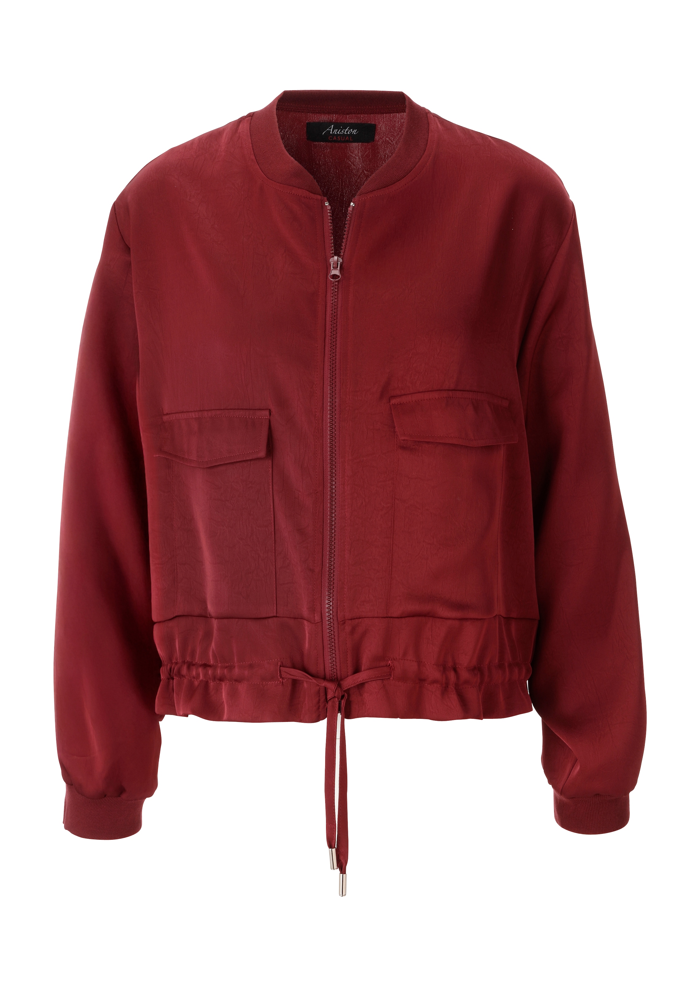 Aniston CASUAL Blouson mit Tunnelzug im Saum