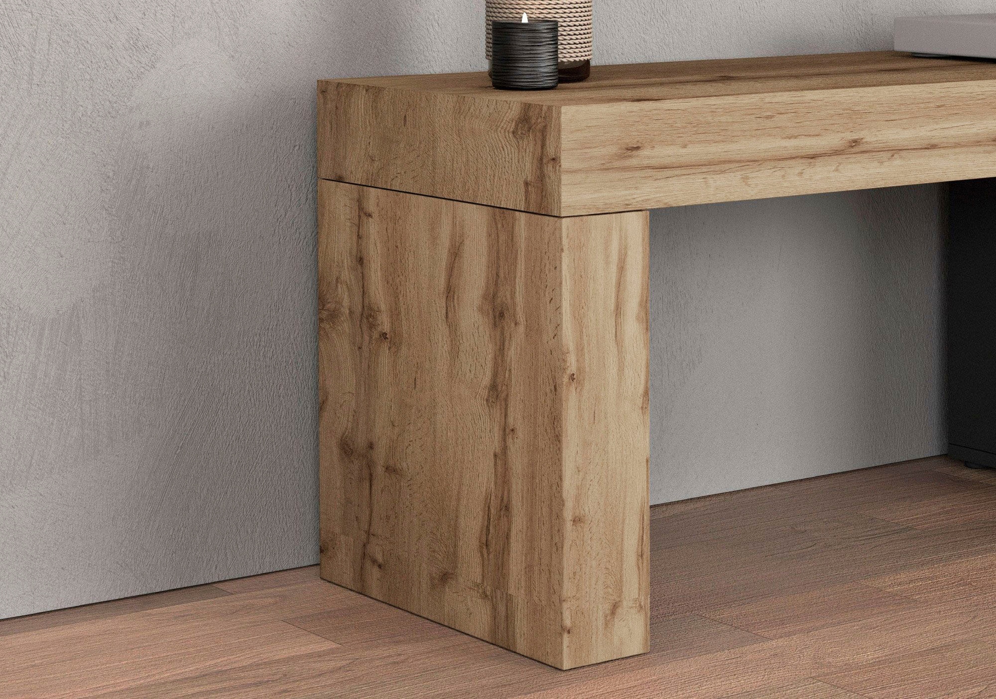 GOODproduct Meuble mural »Chronos Wohnwand, Medienwand, 5-er set« Set, 5 cuis tlg.