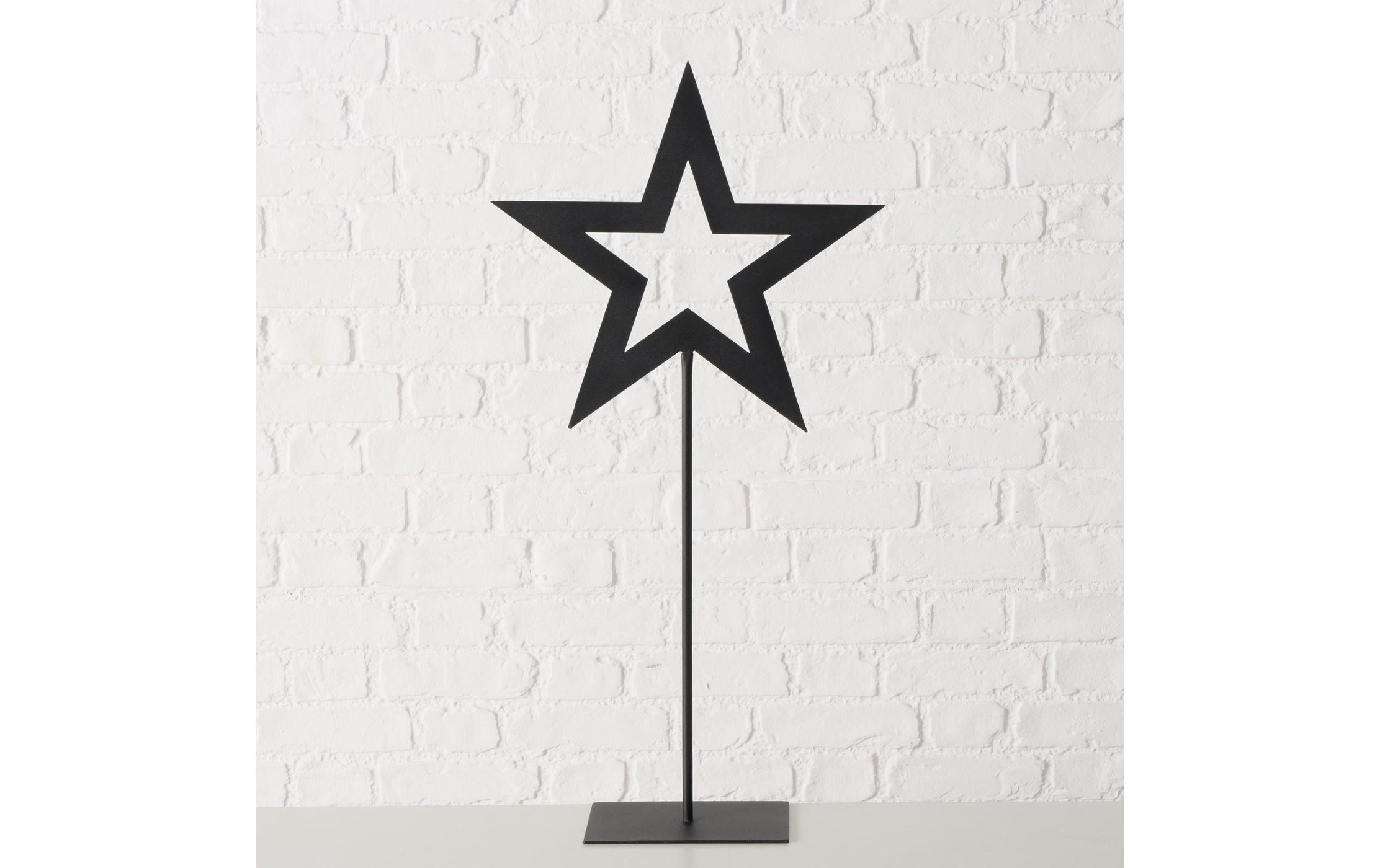 BOLTZE Figurine de Noël »Stanislaw Metall, 37.5 x 75 cm«