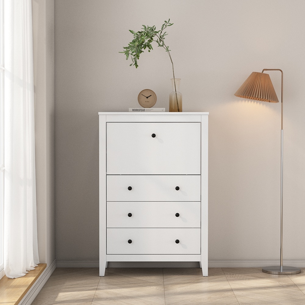 GOODproduct Secrétaire de style maison de campagne, (L/P/H) : 80/39,5/119,6 cm