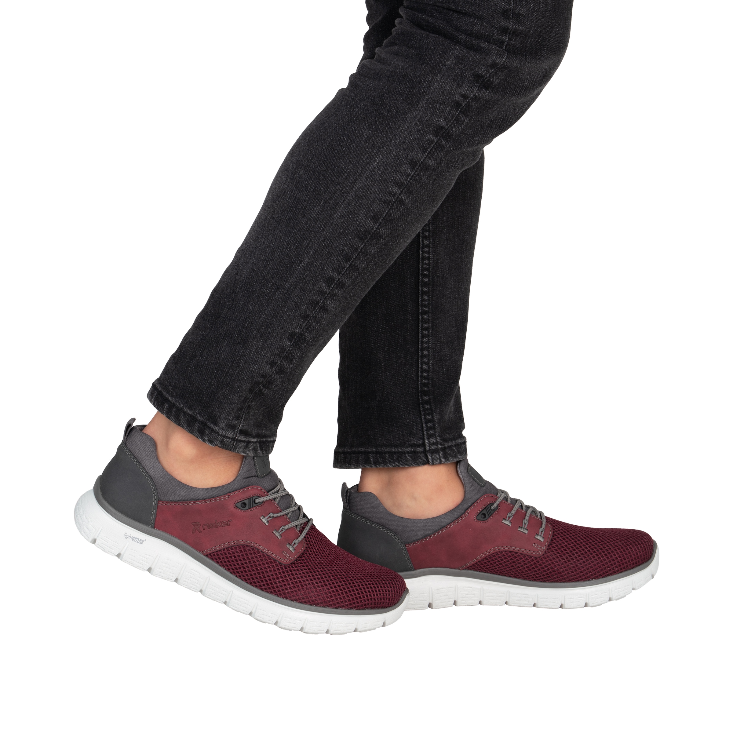 Rieker Baskets slip-on  Chaussure à enfiler, chaussure basse, sneaker décontracté avec élastique