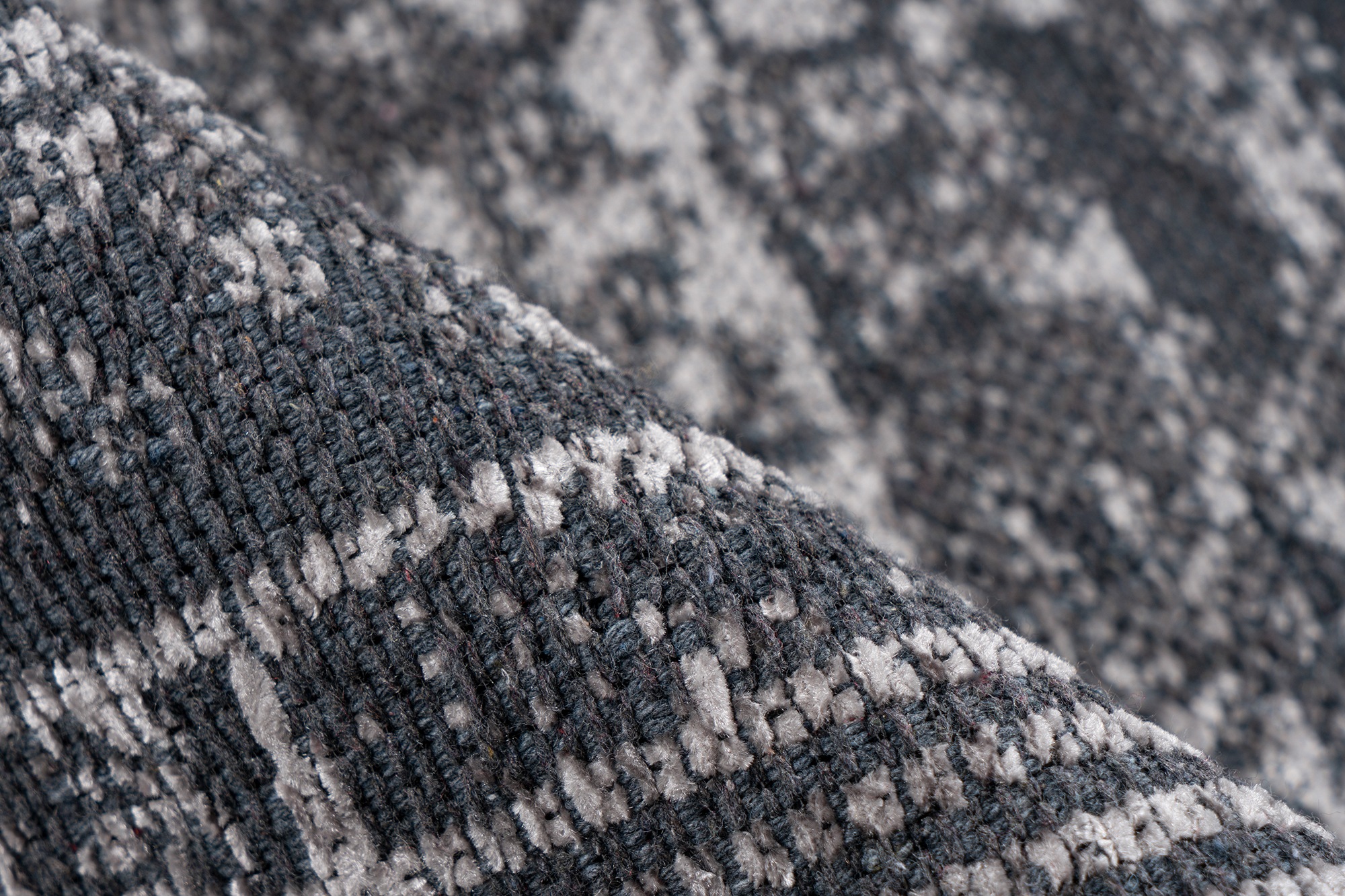 Kayoom Teppich »Kalea 325« rechteckig 8 mm Höhe Flachgewebeteppich mit Relief-Design, Used-Look, moderne Farben