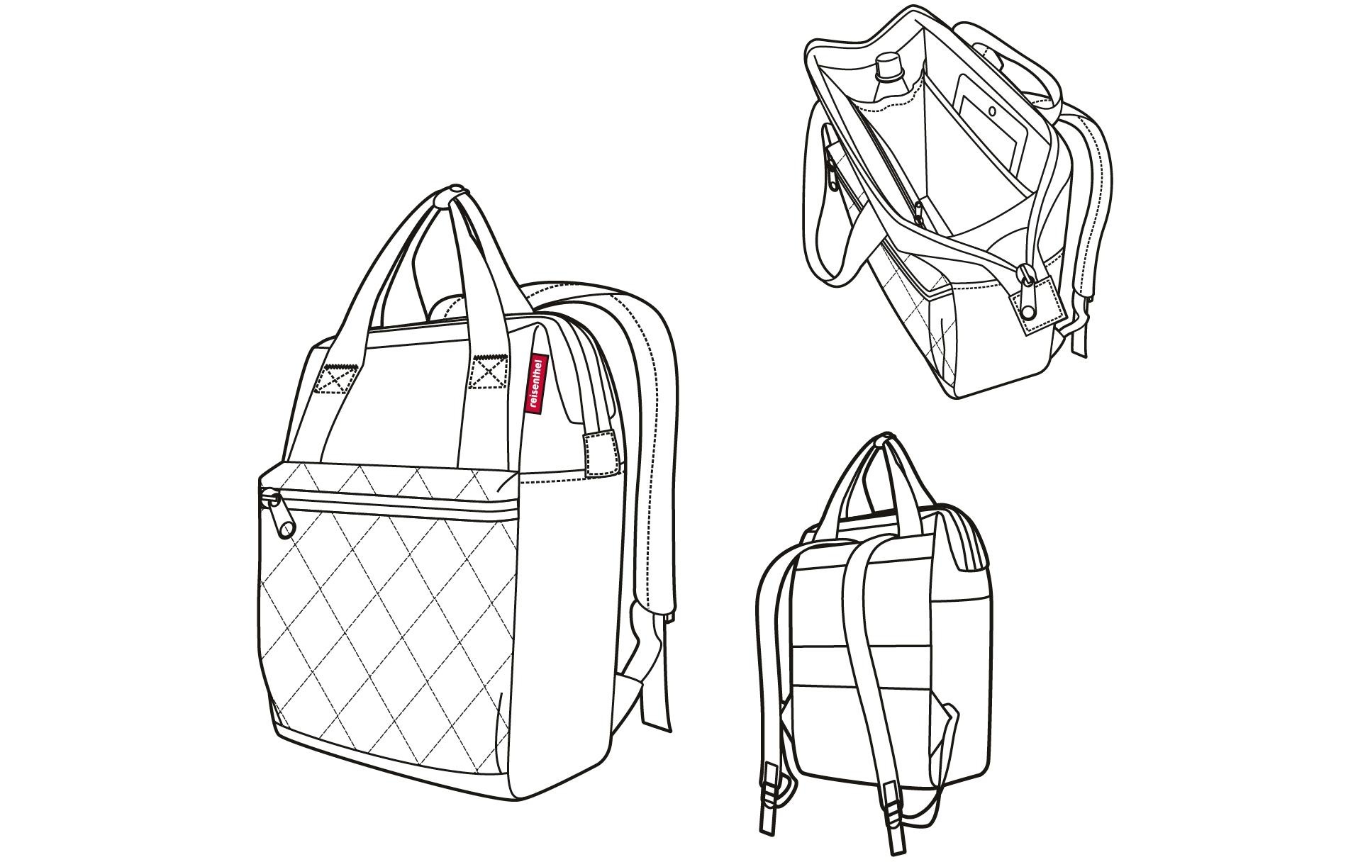 REISENTHEL® Sac à dos »Allrounder R«