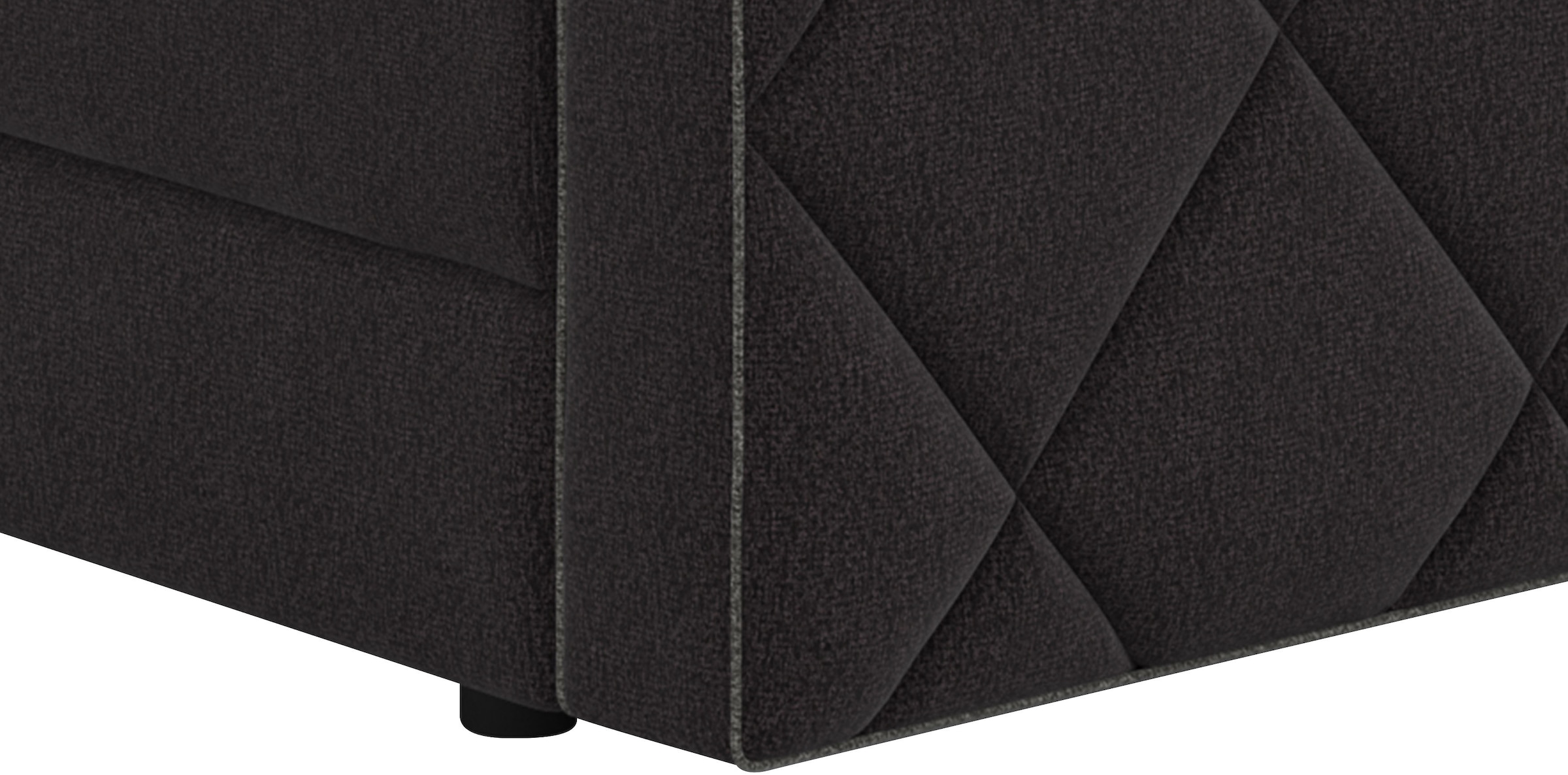 COTTA Lit boxspring »Tower inkl. Bettkasten, mit Keder in abgesetzter Farbe« in verschiedenen Breiten, Härtegraden und Farben erhältlich