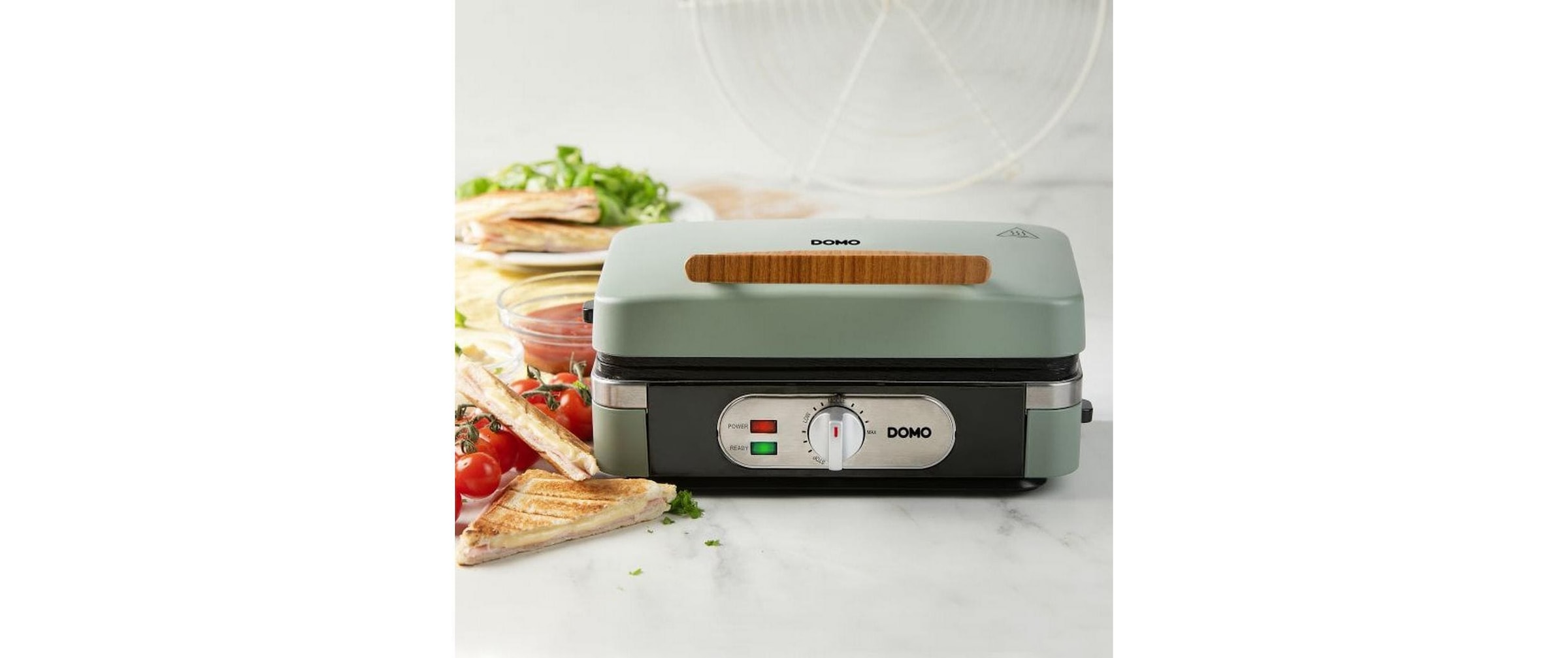 Domo 3-in-1-Kombi-Waffeleisen »DO9276C , Mint« 1100 W