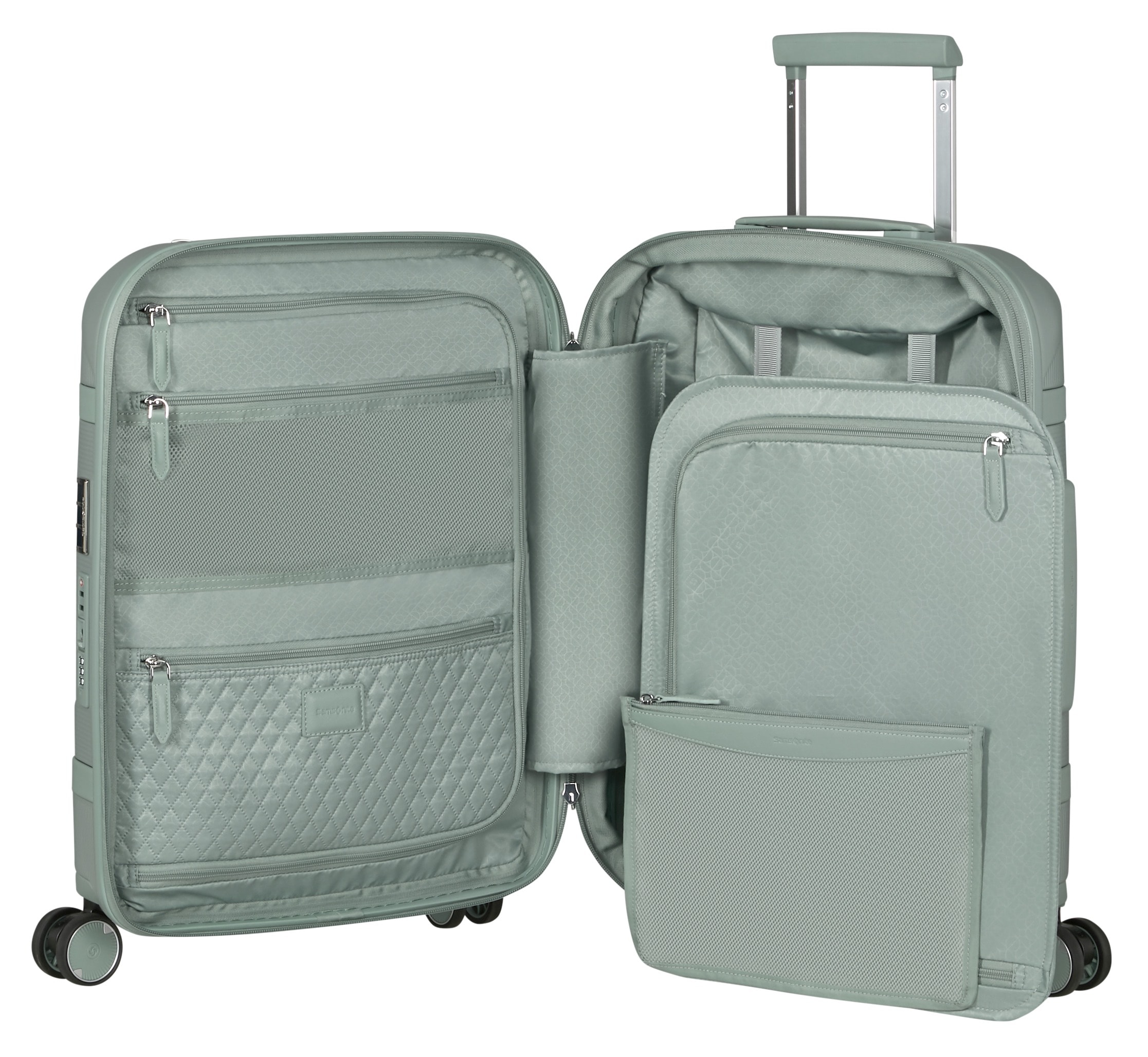 Samsonite Trolley à coque dure »IMAGE, verschiedene Grössen und Farben« 38 litre 4 Rollen avec extension de volume, avec cloison flexible