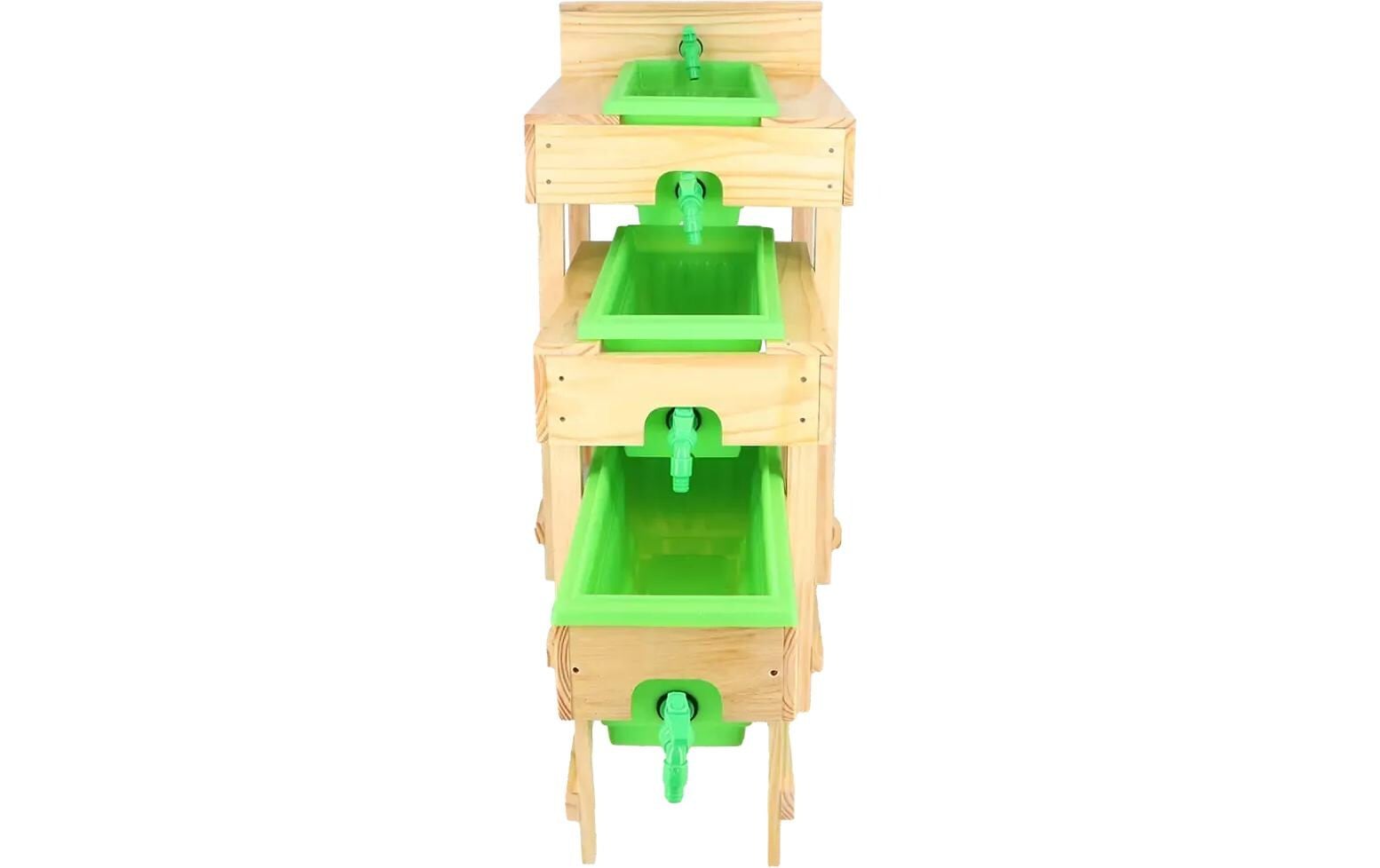 esschert design Wasserspieltisch »Holz, 3-teilig«