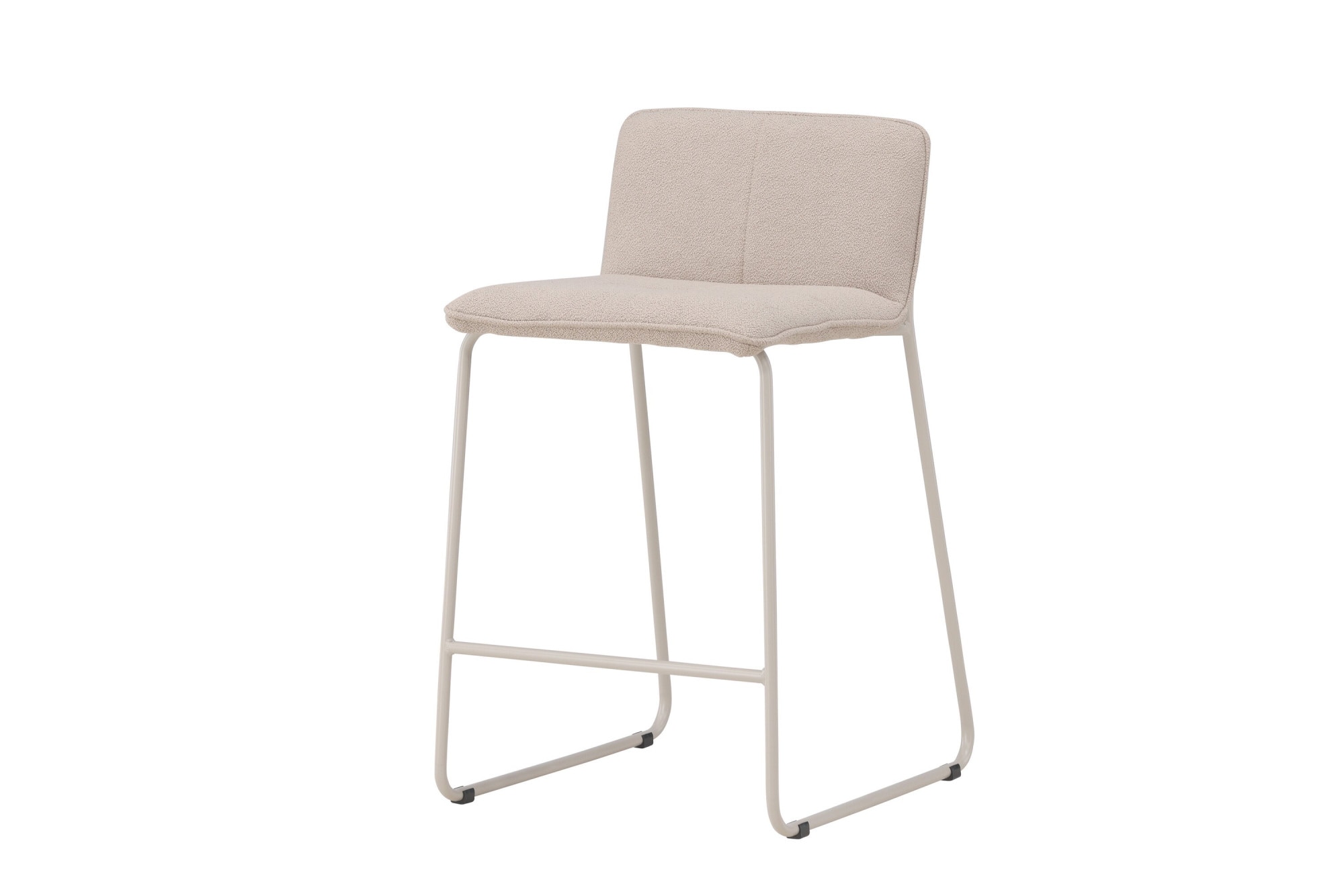 Venture Home Tabouret de bar »Bisbee, 2er-Set Barhocker mit Fussstütze, belastbar bis 120 kg« Ensemble, 2 cuis tlg. Tresenstuhl, weicher Bezug, Stahlbeine, Fussstütze, modern
