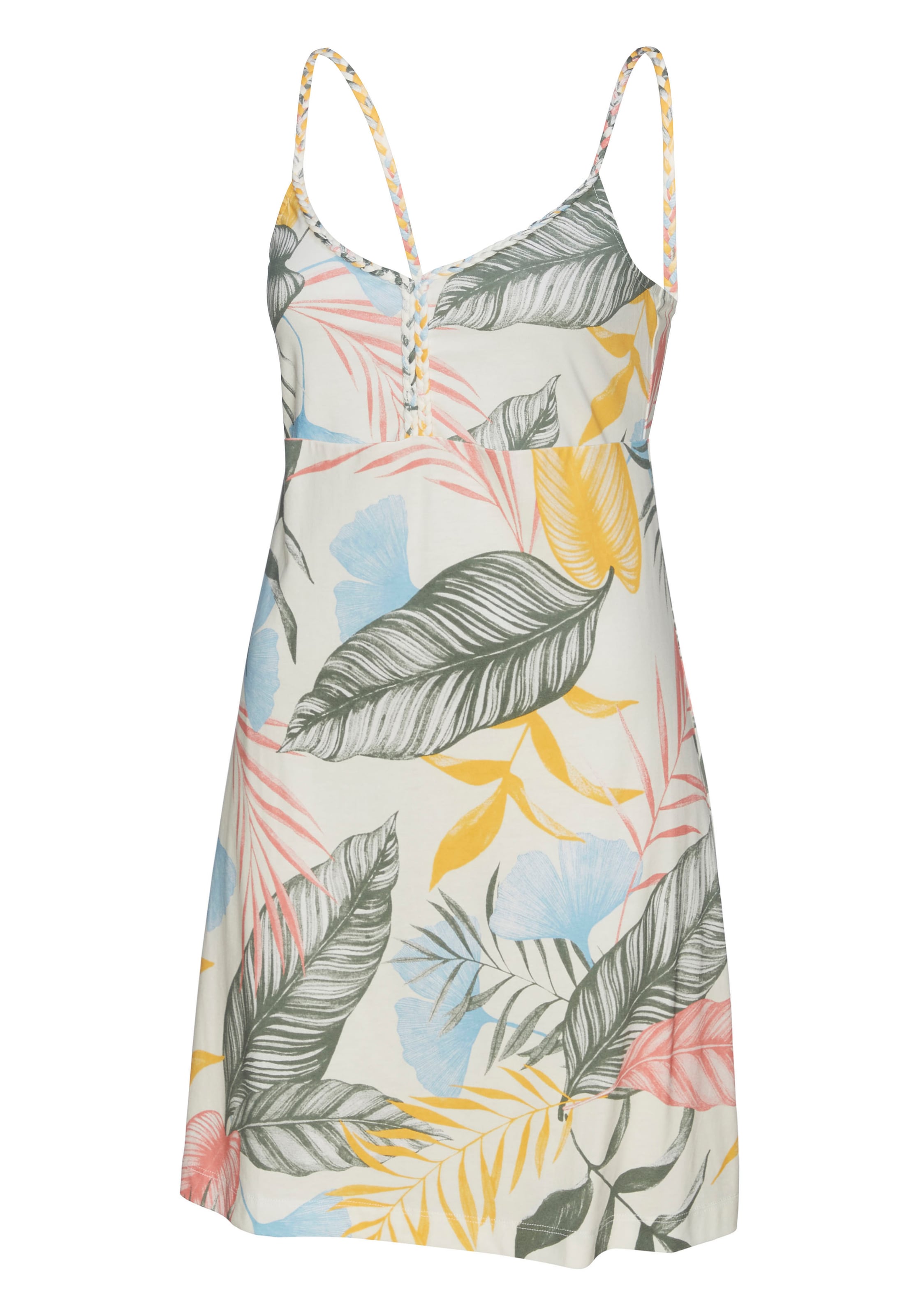 Vivance Dreams Négligé 1-teilig,  uni oder mit floralem Druck