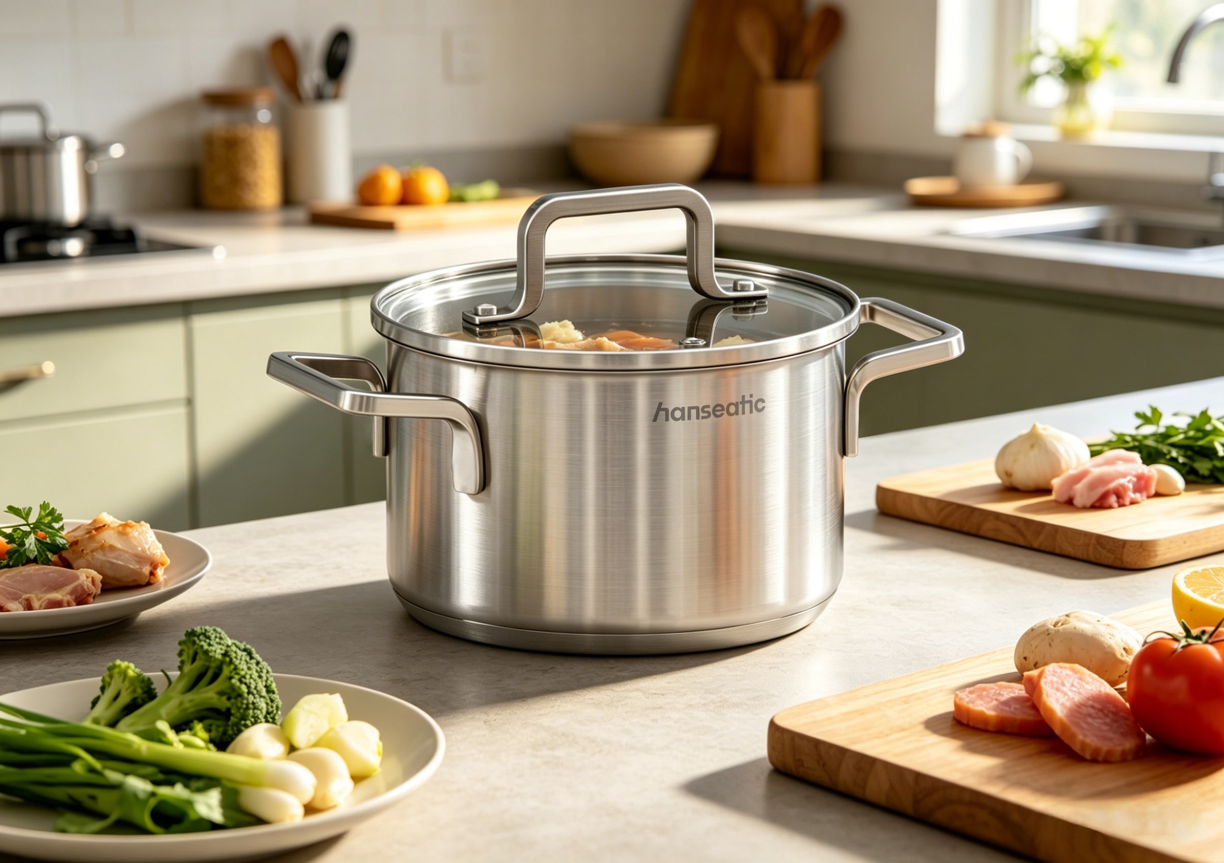 Hanseatic Casserole »DAILY« 1 tlg. Acier inoxydable 18/10