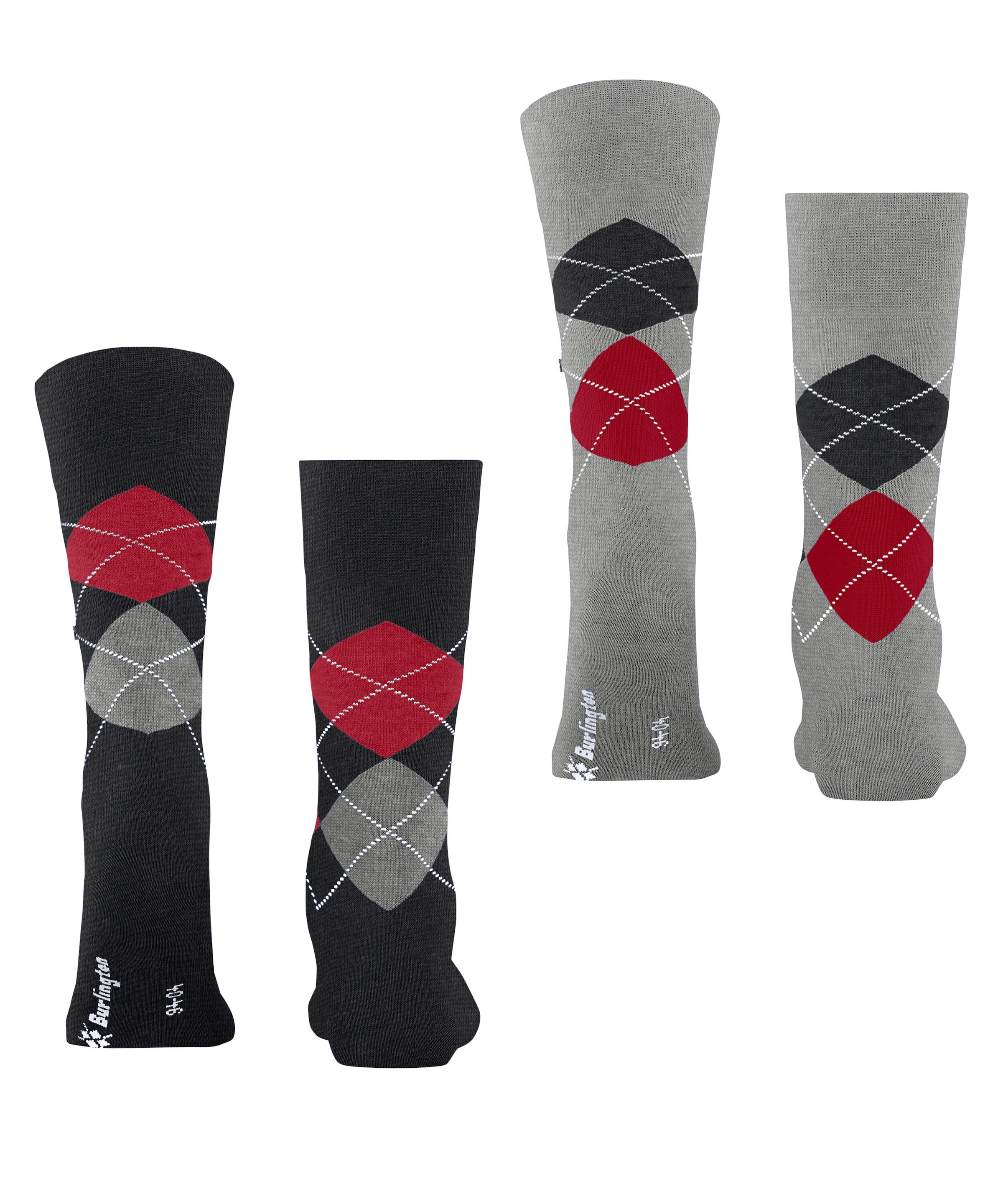 Burlington Chaussettes »Everyday Argyle« 3er Pack,  atmungsaktiv