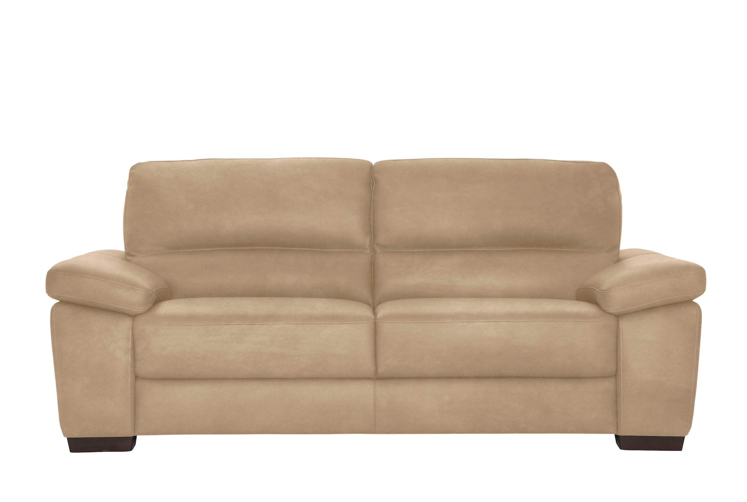 CALIA ITALIA 3-Sitzer »Gaia, Sofa im edlen Design und mit erstklassigem Sitzkomfort« aus pflegeleichtem Luxus-Microfaser Ginevra Hydro Care