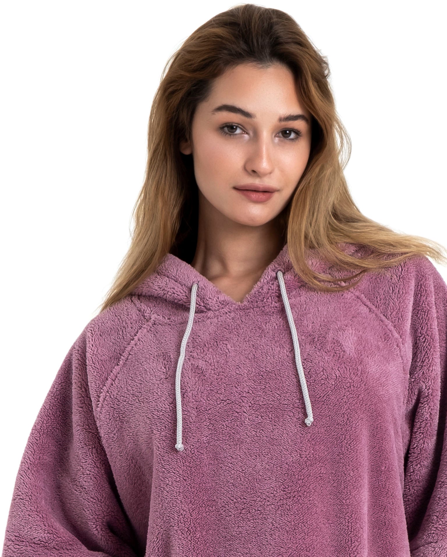 GOODproduct Badeponcho »Lillou, Surfponcho ideal für Sauna, Spa & im Urlaub« 1 Stk. weich und kuschelig, plüsch, Fleece, Unisex, für Damen und Herren