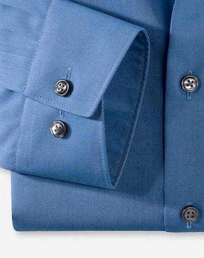 OLYMP Businesshemd »Luxor comfort fit« unifarben, bügelfrei, mit Brusttasche
