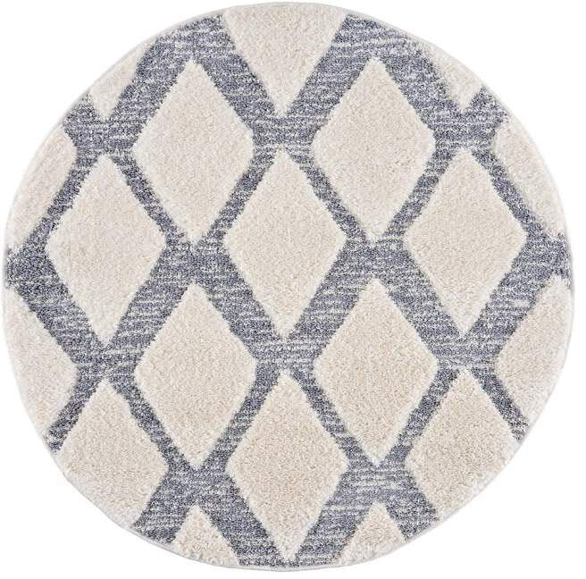 Carpet City Hochflor-Teppich »Focus 4497« rund 20 mm Höhe Boho-Teppich, Hochtief-Muster/ 3D-Effekt, für Wohnzimmer, Schlafzimmer