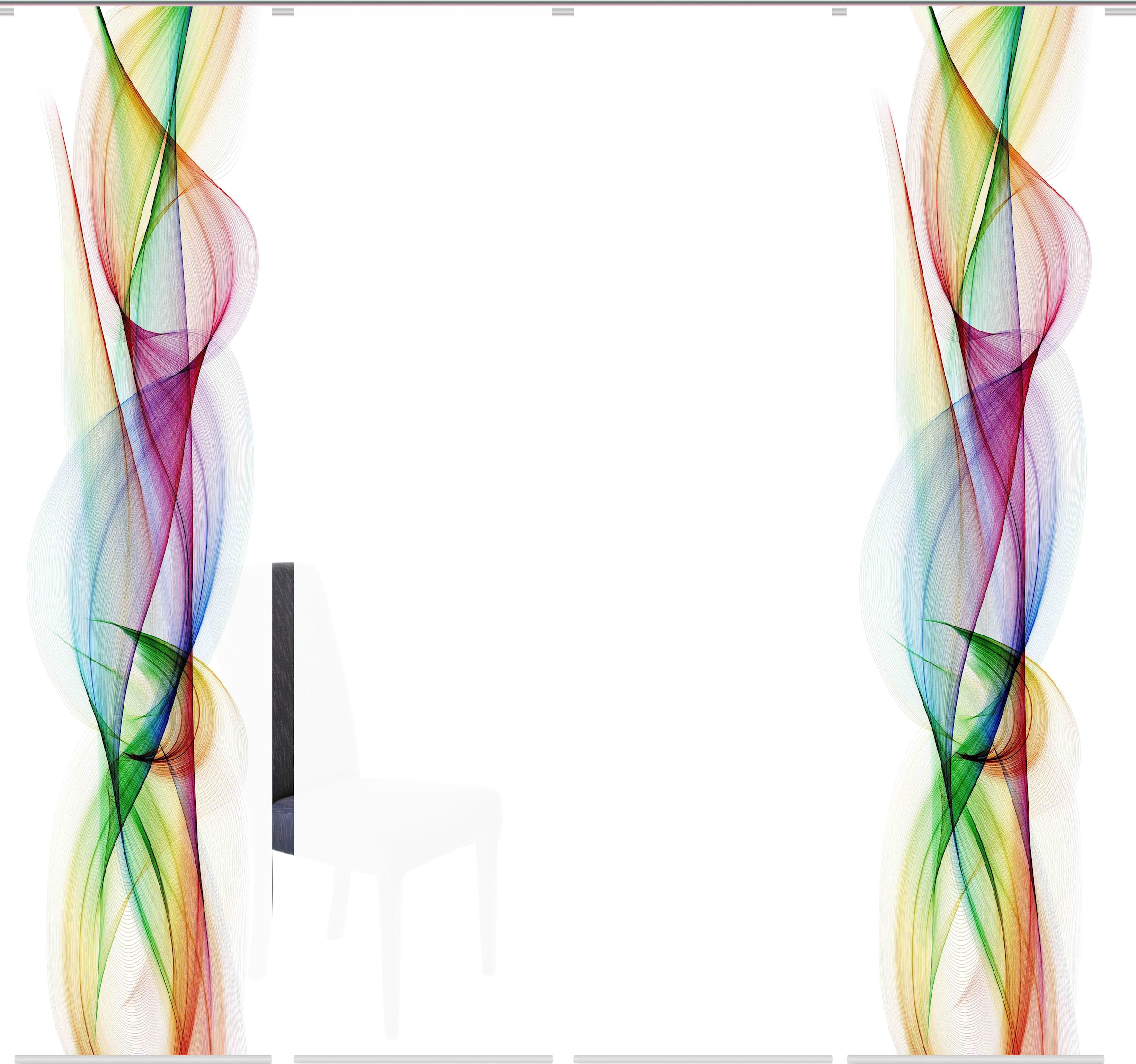 HOME WOHNIDEEN Schiebegardine »BOLGE« Paneelwagen 1 Stk. tlg. DIGITALDRUCK