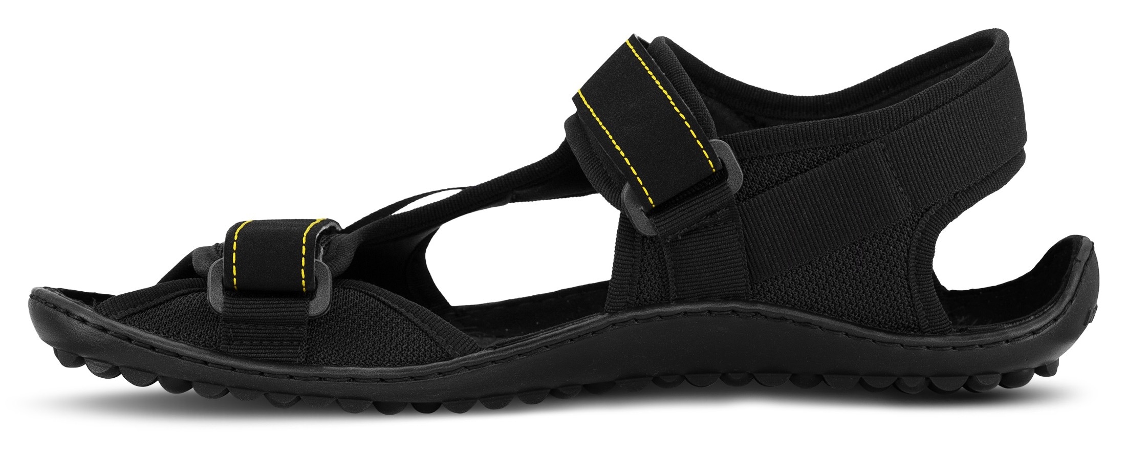 Leguano Barfussschuh  , Sommerschuh, Sandale, mit praktischen Klettverschlüssen