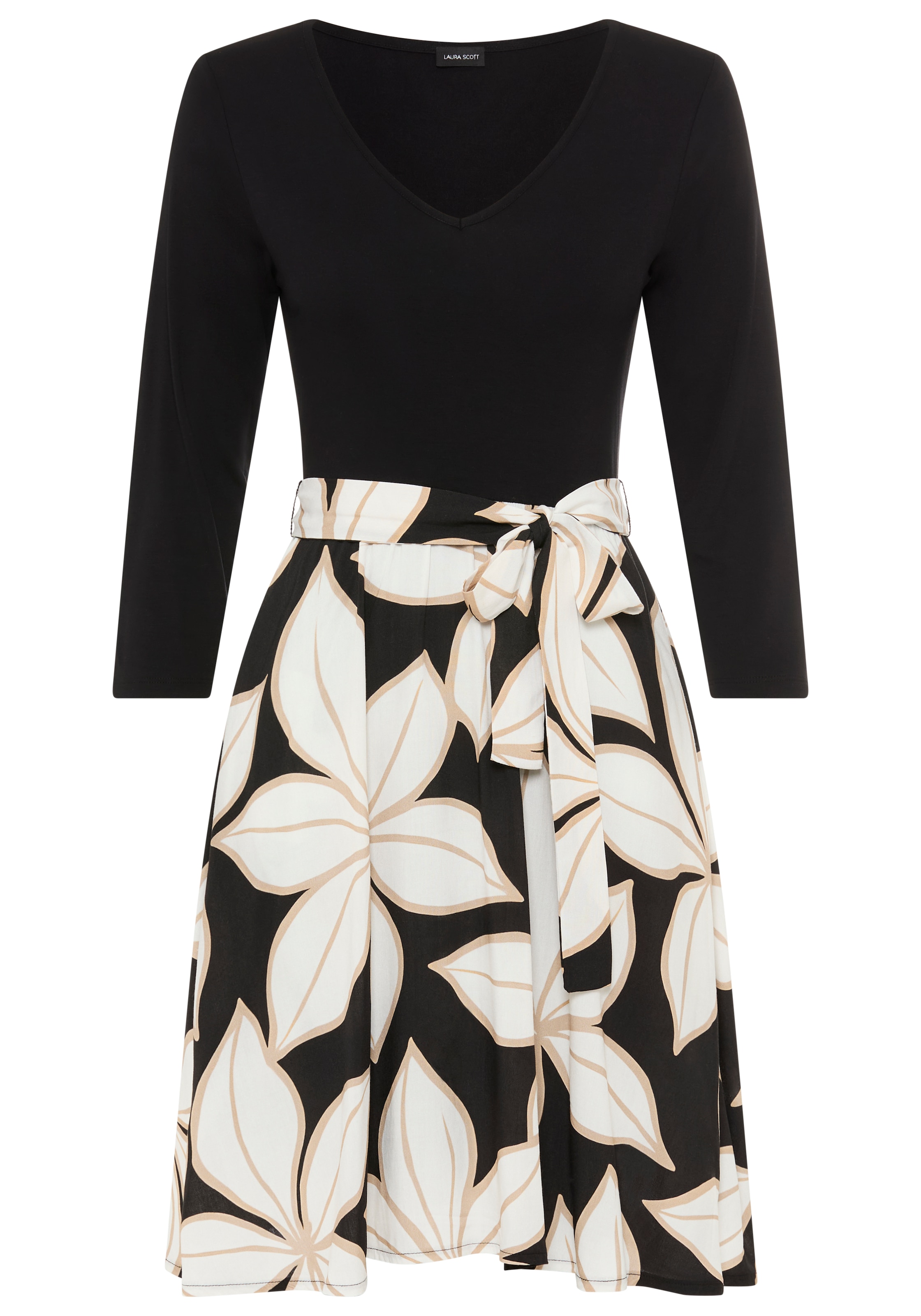 Laura Scott Sommerkleid mit geblümtem Rock