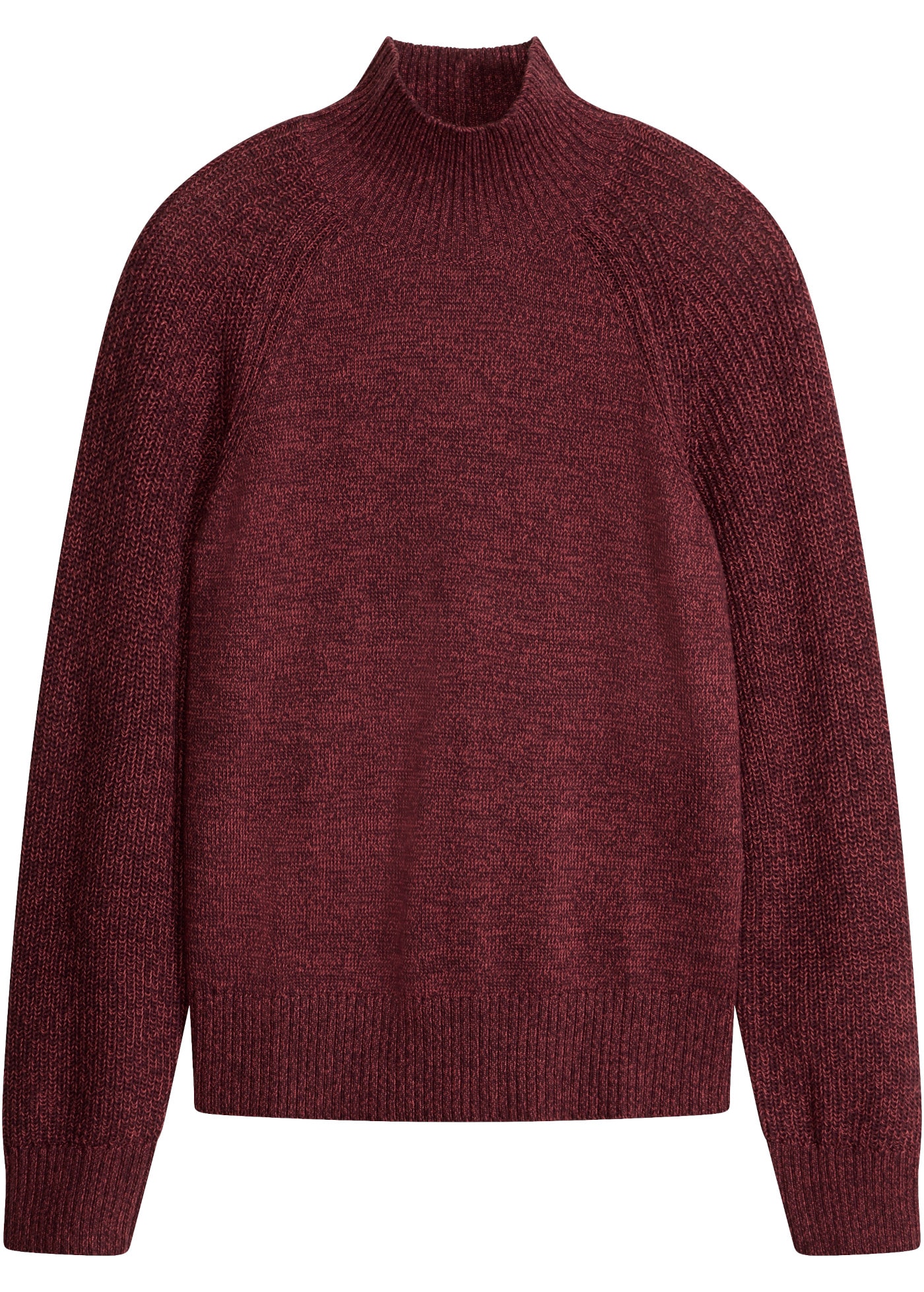 bonprix Pull en tricot maille grossière ample, coupe ample, avec col montant