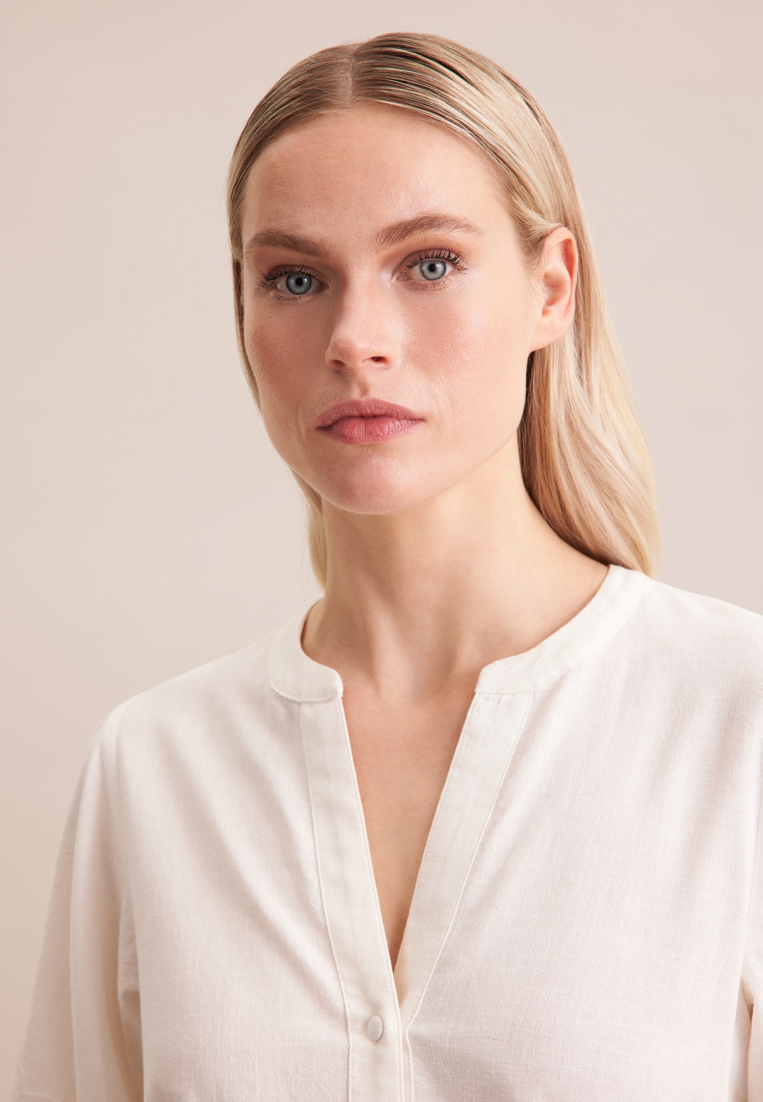 seidensticker Sommerkleid »Schwarze Rose« 7/8 Rundhals Uni