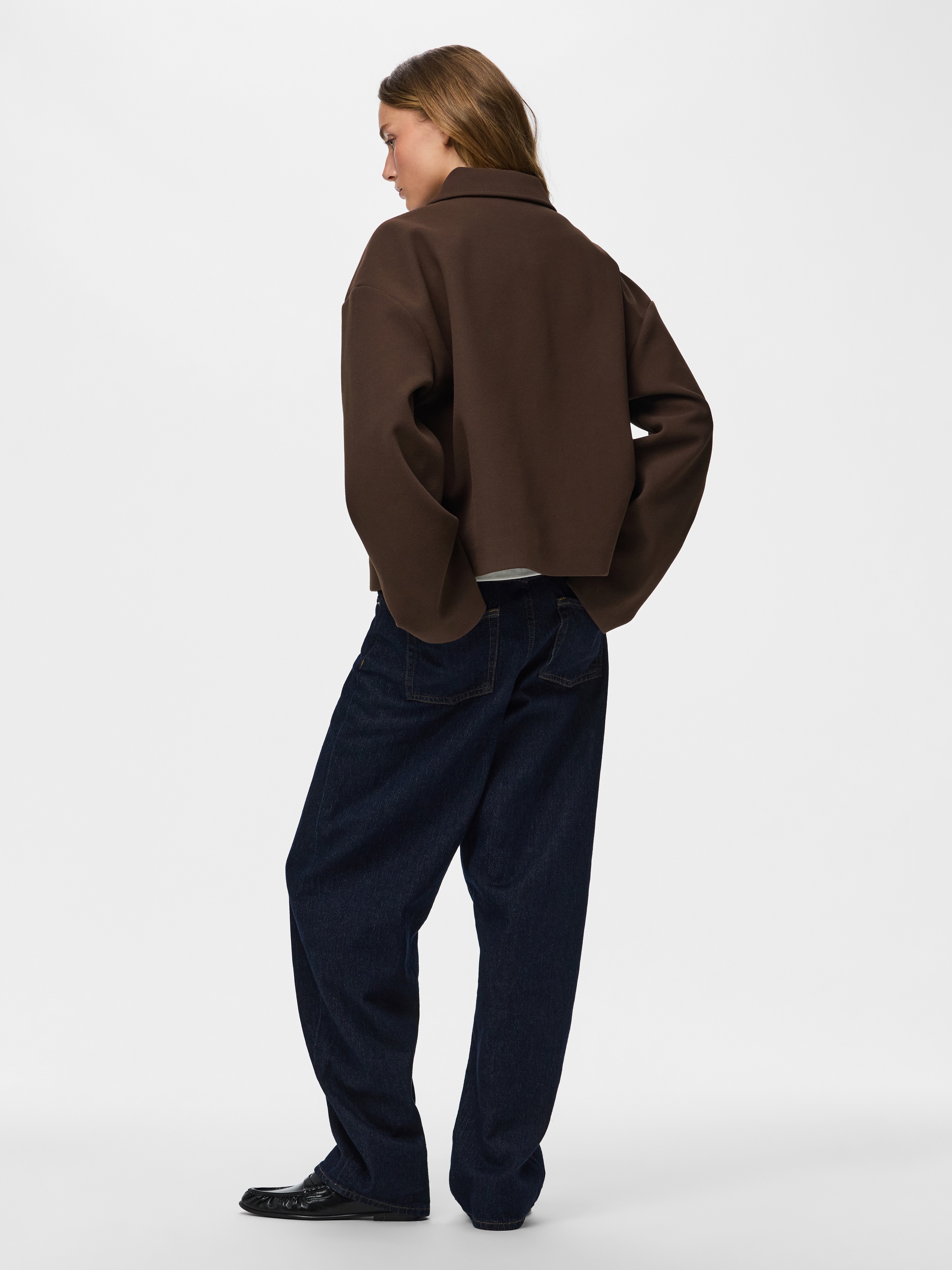 pieces Veste courte »PCAYA SHORT COAT NOOS BC« Kunstfaser