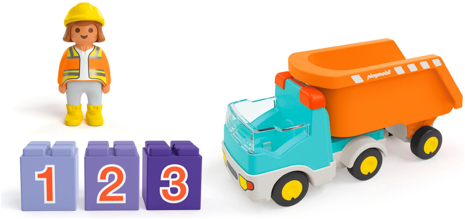 Playmobil® Jeu de construction »Kipplaster (71685), JUNIOR« Made in Europe