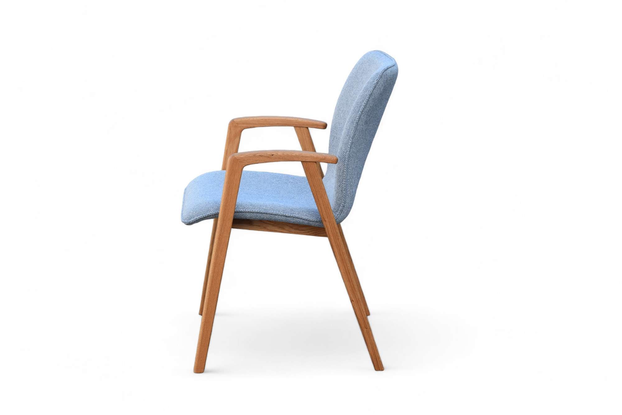 Home affaire Armlehnstuhl »Loreen Esszimmerstuhl, Polsterstuhl, Designstuhl« (Set) 2 Stk.mit Massivgestell, hochwertig gearbeitet, Armlehnen, stilvoll, bequem