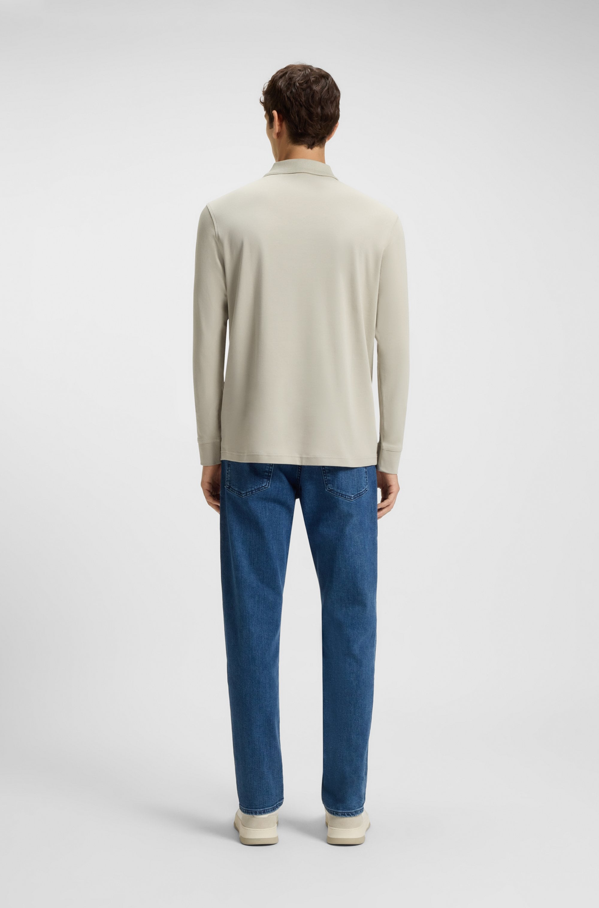 BOSS ORANGE Polo »Pe« mit Polokragen