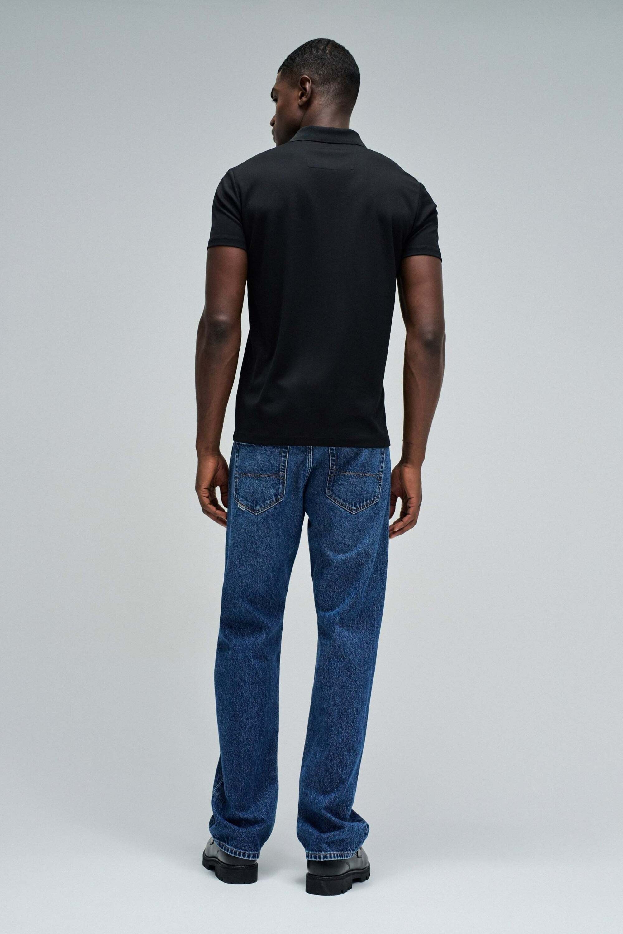 Salsa Poloshirt »Salsa Jeans Polo Pique Structure And Zip«