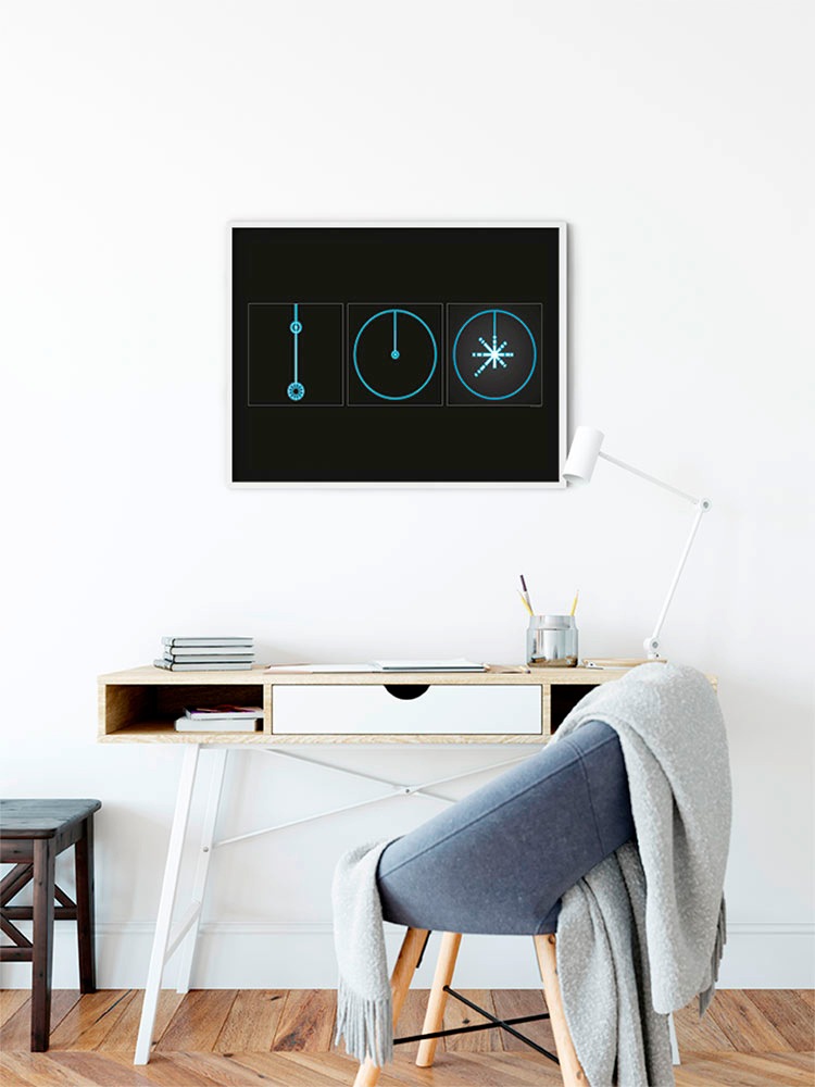 Komar Bild »Star Wars Classic How to Destroy a Deathstar« Star Wars 1 Stk. tlg. Wandbild zur Dekoration im Kinderzimmer - ohne Rahmen