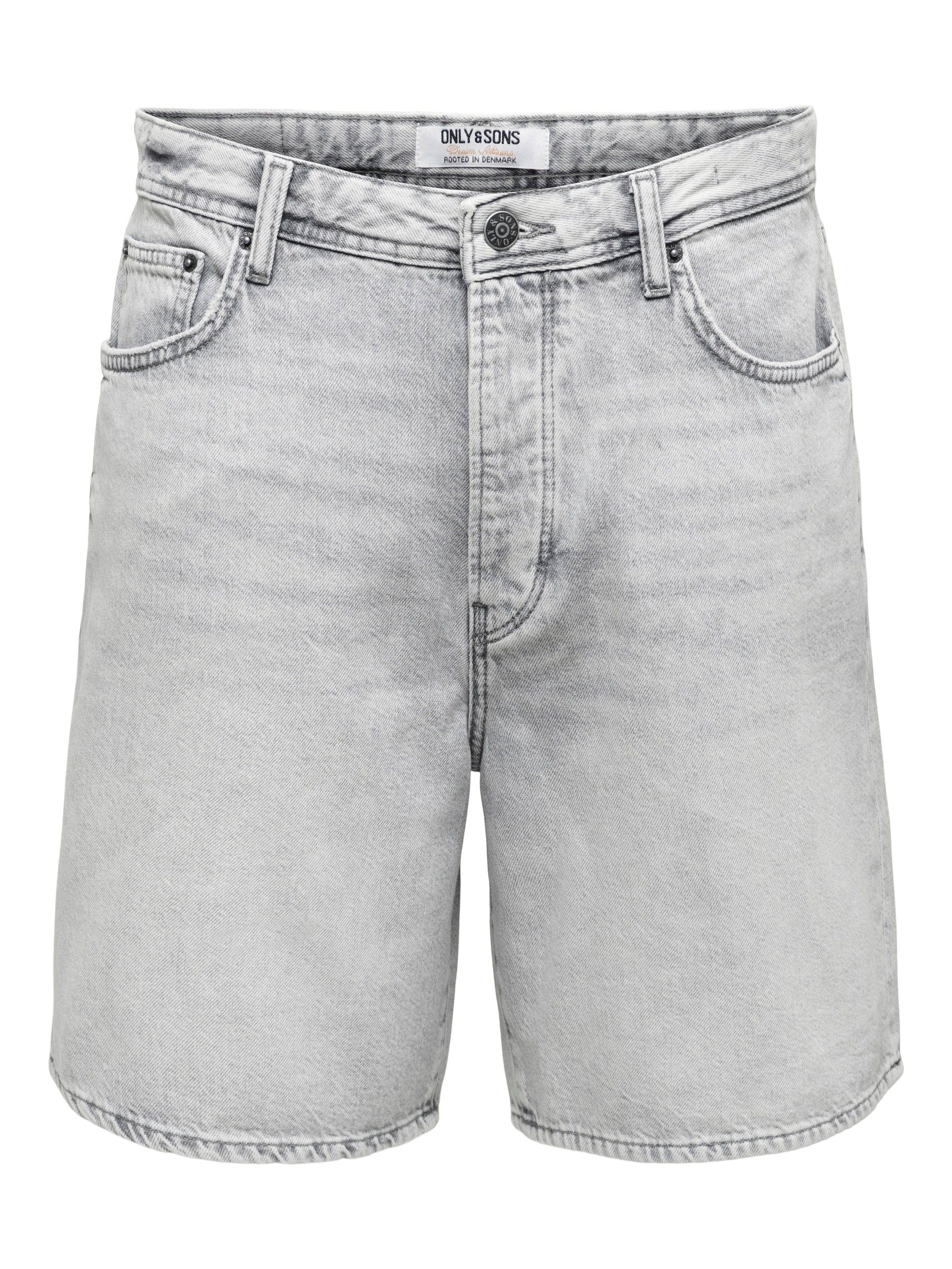 ONLY & SONS Short en jean »ONSFADE LMG 3157 TAI DNM SHORTS NOOS« coton, coupe ample