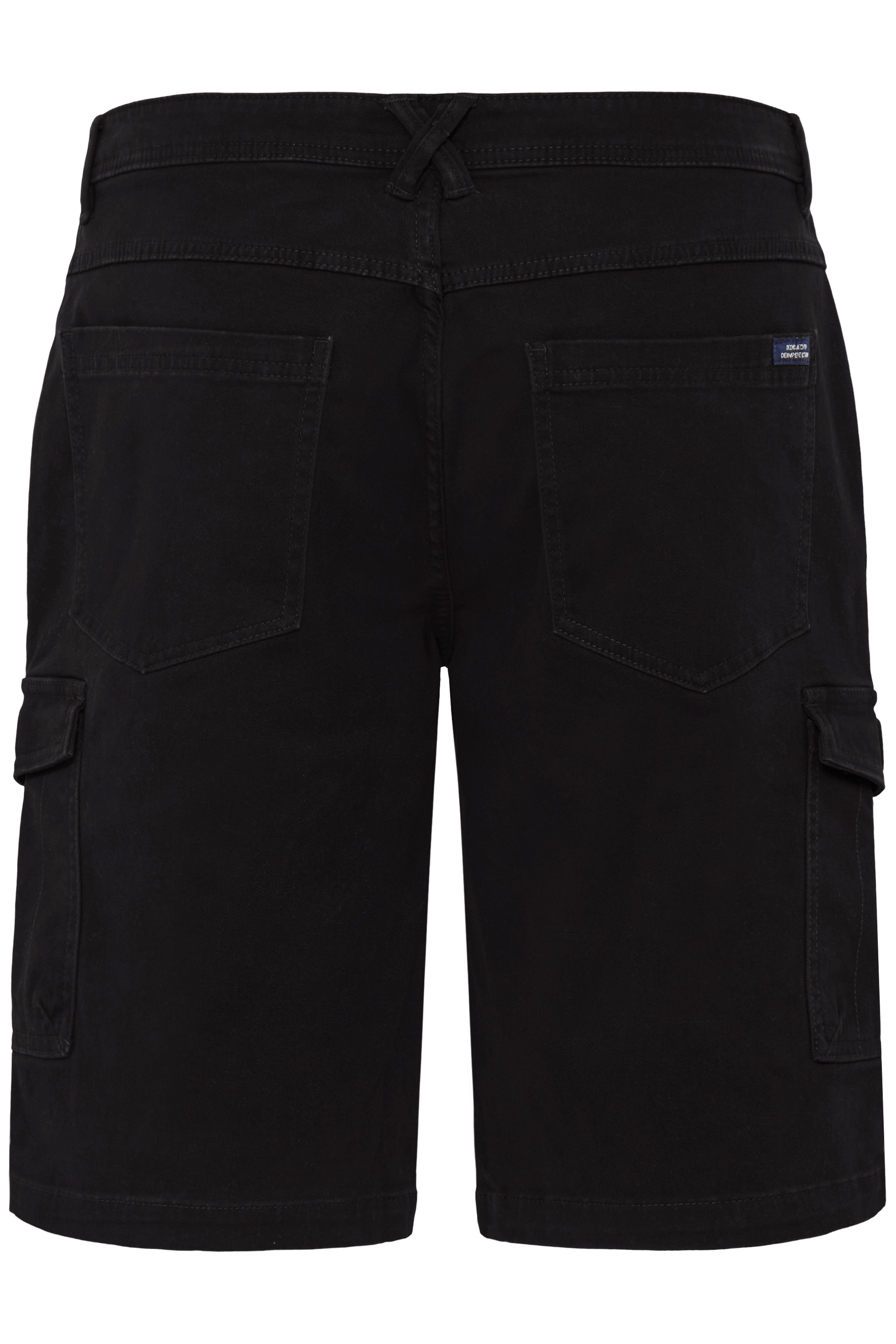 Blend Short »BHMASON SLIM/REG CARGO SHORTS«  avec étiquette de marque, en mélange de coton, Regular Fit, élastique