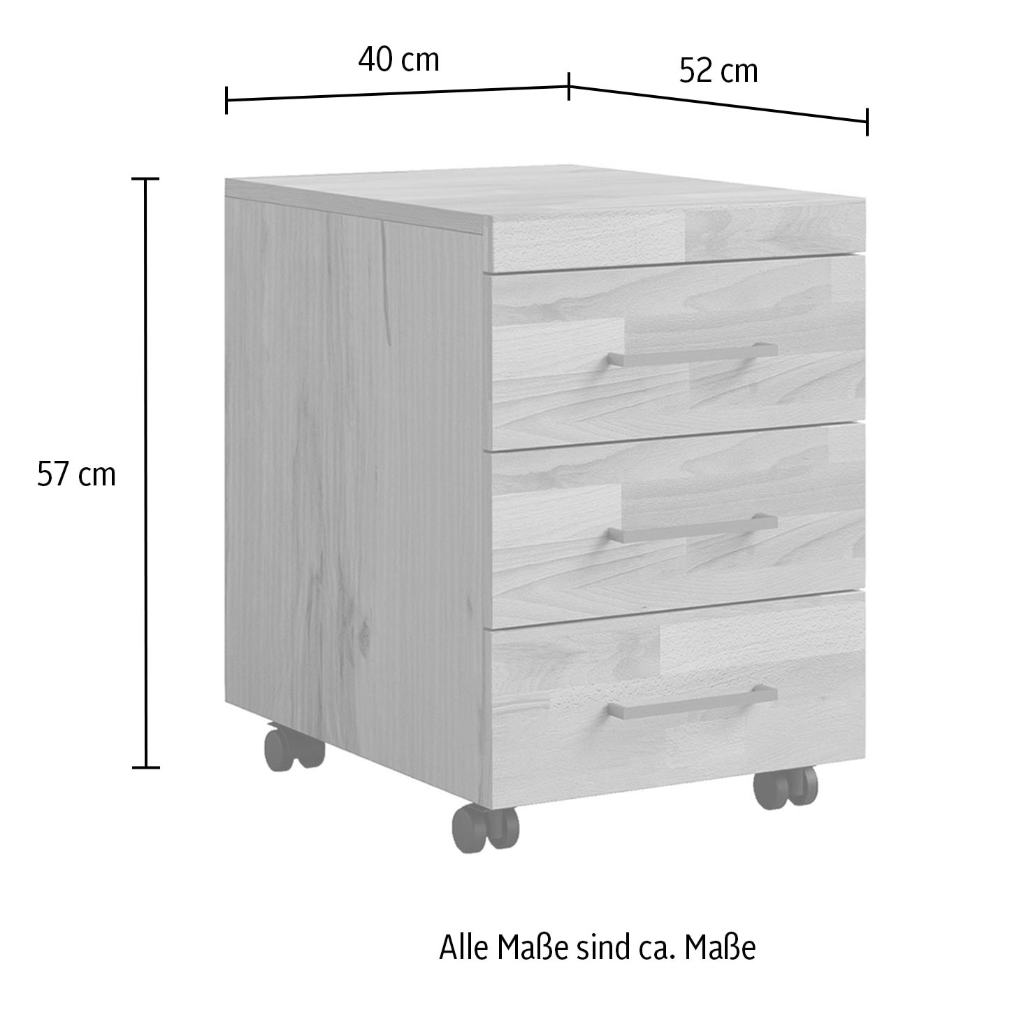 Home affaire Ensemble de meubles de bureau »Logo« Set besteht aus Schreibtisch,Rollcointainer,Wandregal, 3 cuis tlg. passt in verschiedene Einrichtungsstile