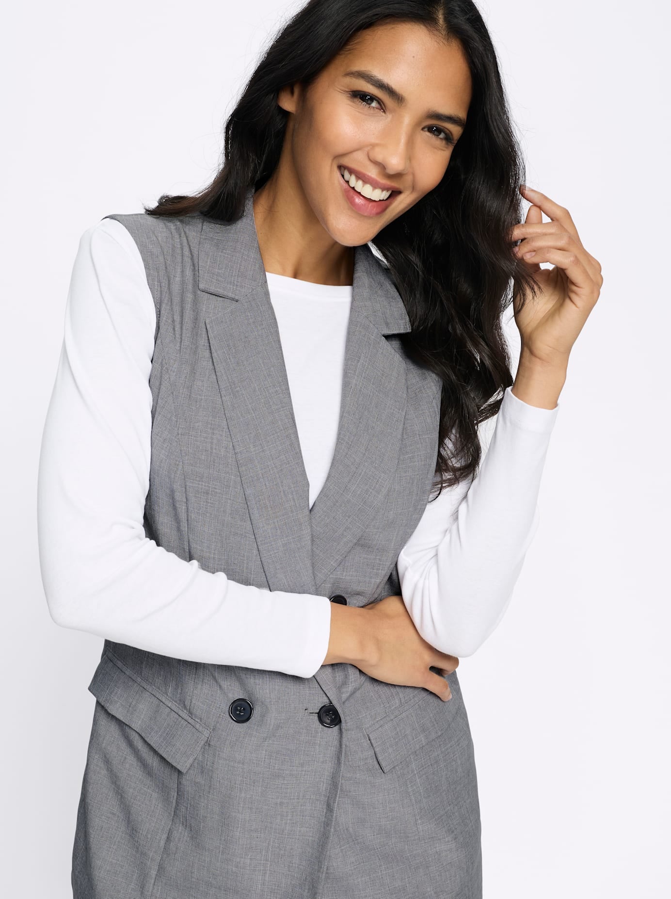 Classic Basics Gilet court