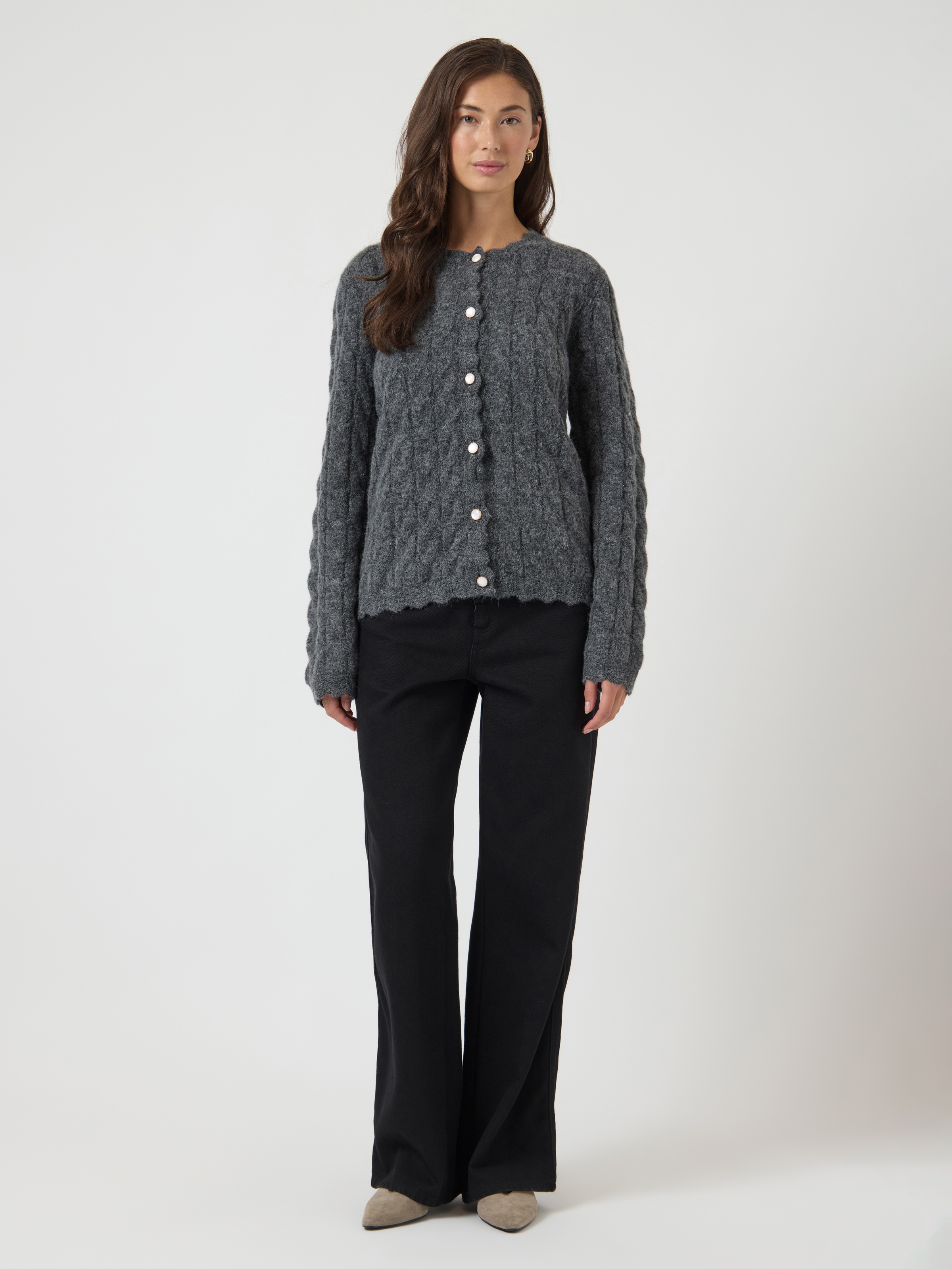 Y.A.S Strickjacke »YASBUBERA LS KNIT CARDIGAN S. NOOS«