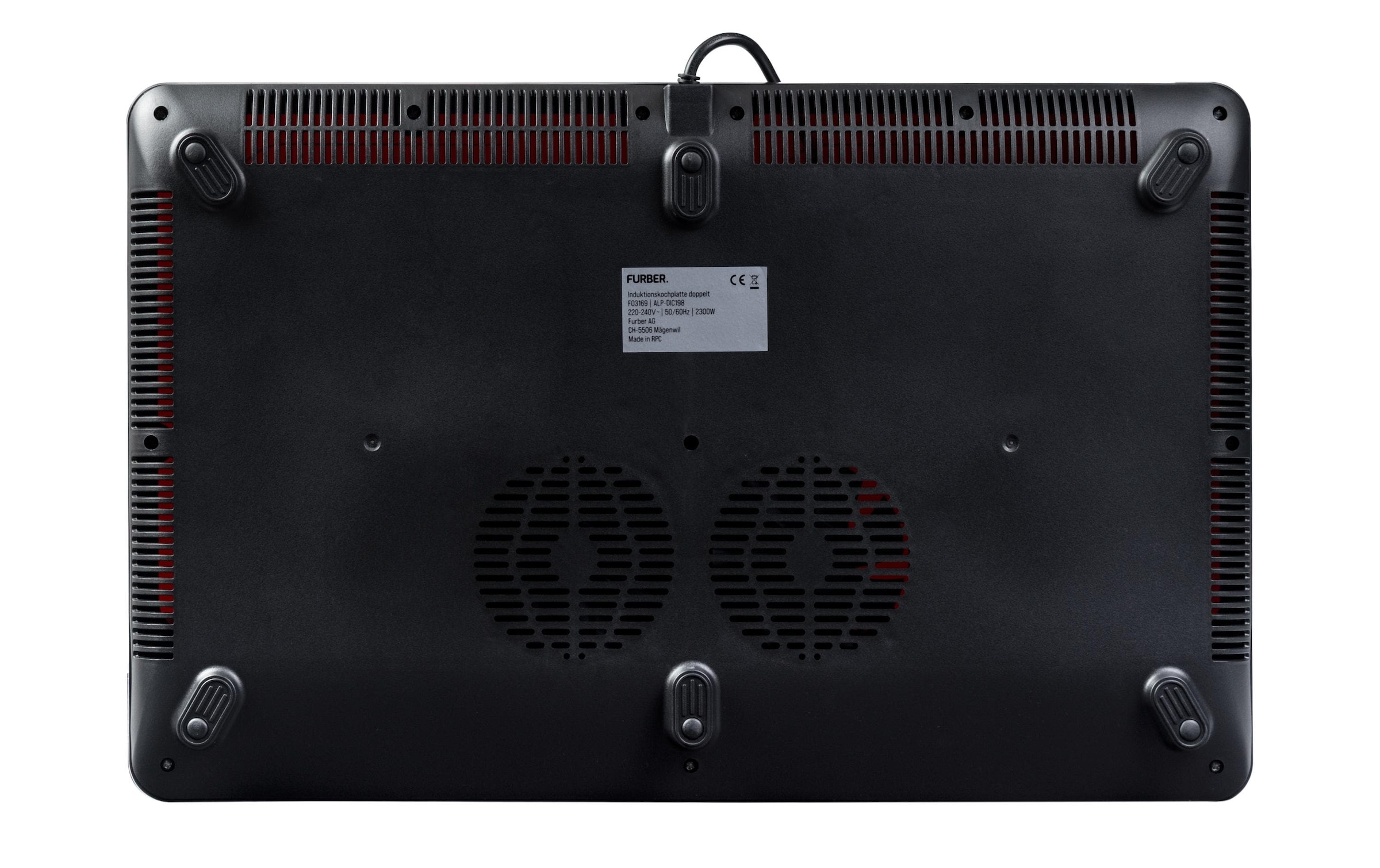 FURBER Doppel-Induktionskochplatte »Calore 2300 W doppel«