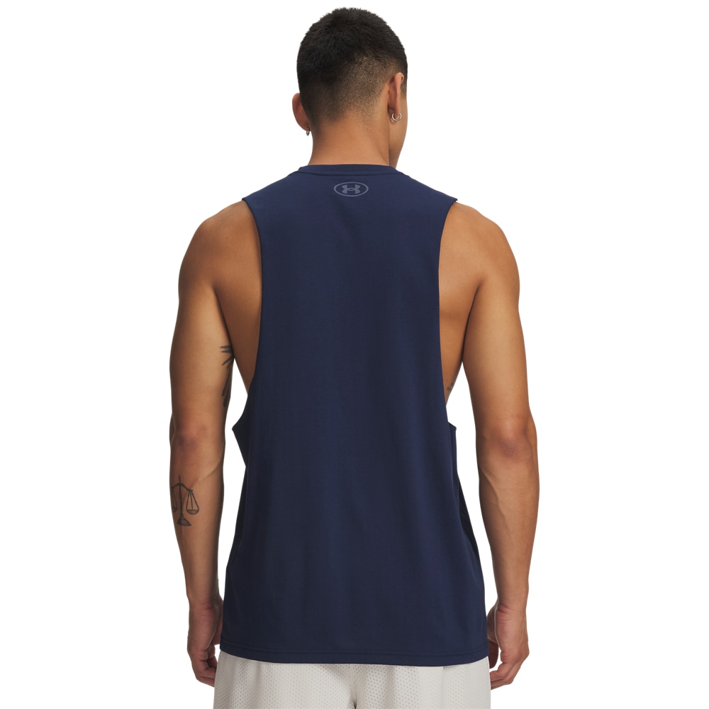 Under Armour® Funktionstop »UA LEFT CHEST CUT OFF TANK« sportliche Schnittform, für Trainingseinheiten, leichtes Design