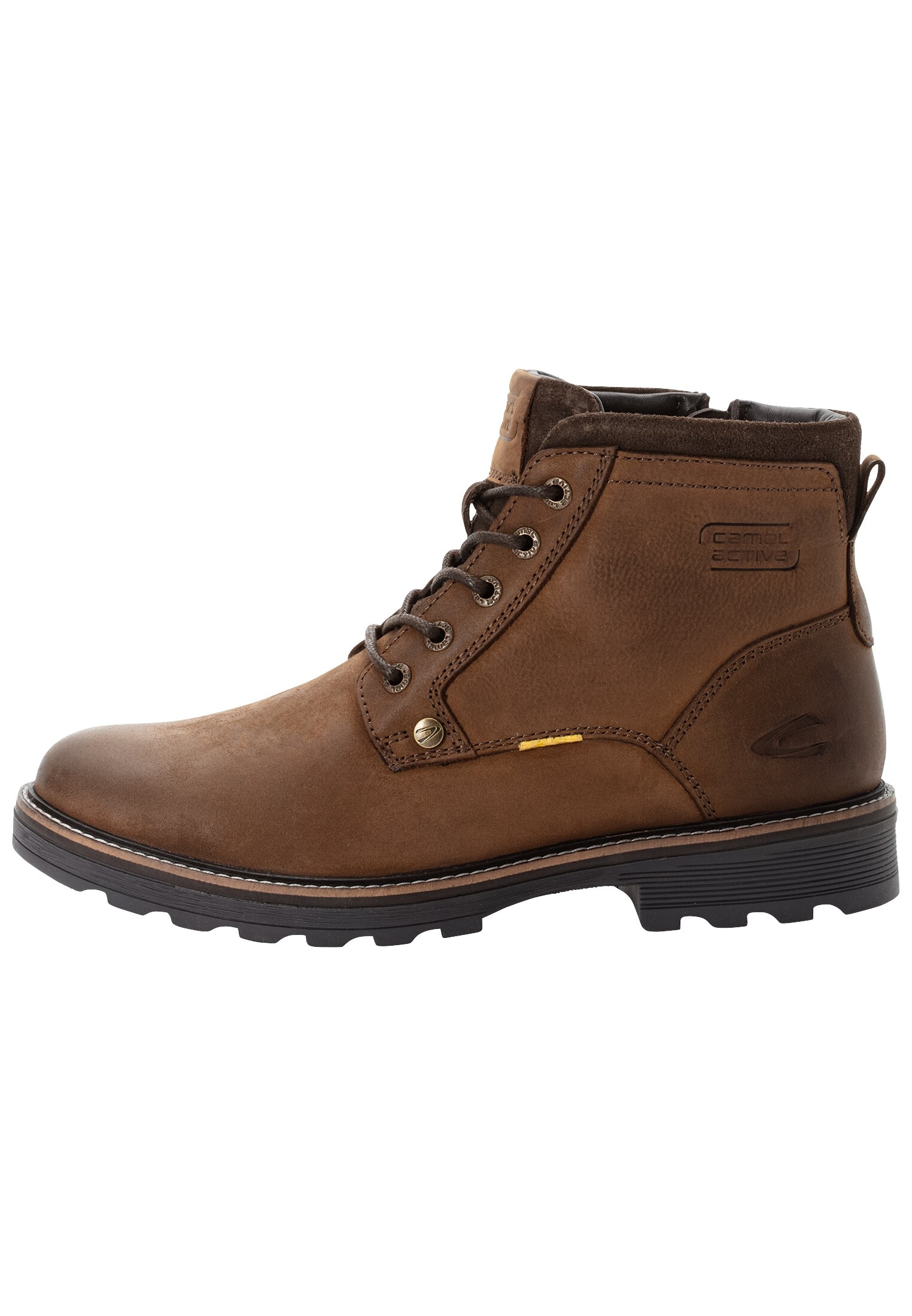 camel active Bottines à lacets  bottes d'hiver, bottes avec semelle intérieure rembourrée