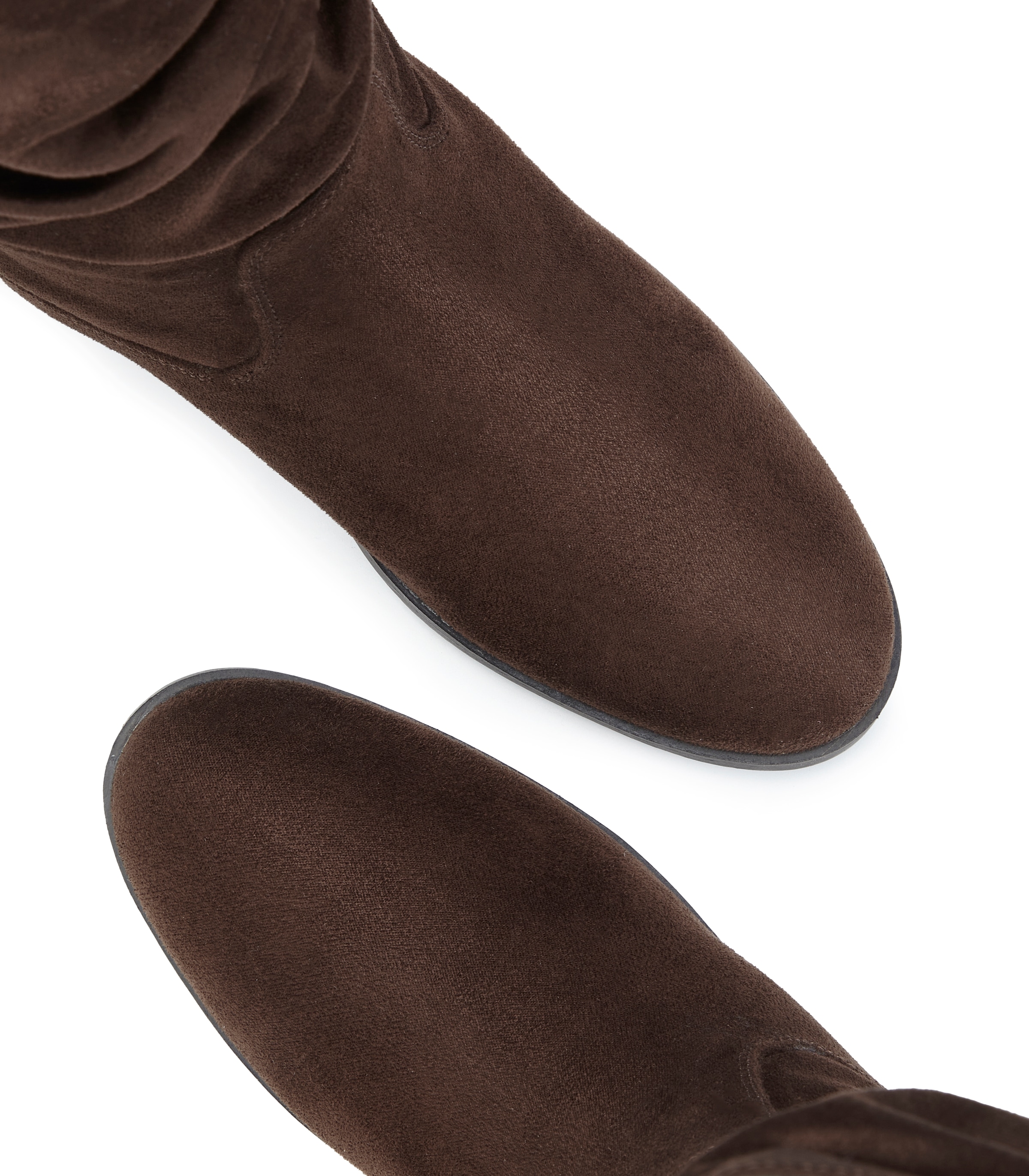 LASCANA Bottes »Stiefelette, Slouchy Boots, Herbststiefelette,«  avec élastique, semelle confortable, intérieur textile VEGAN