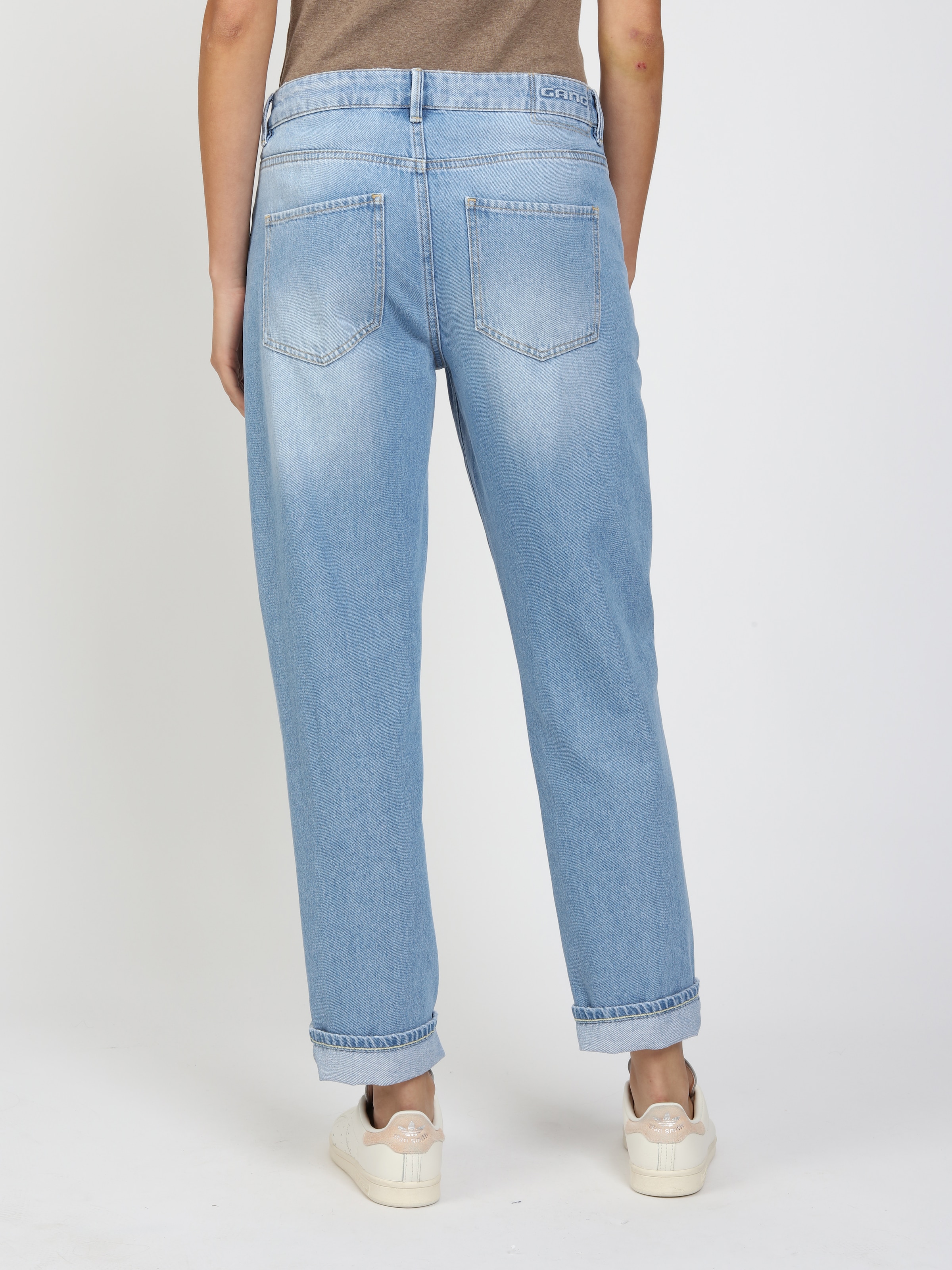 GANG Jeans droit »94THELMA« avec détail au-dessus de la poche monnaie