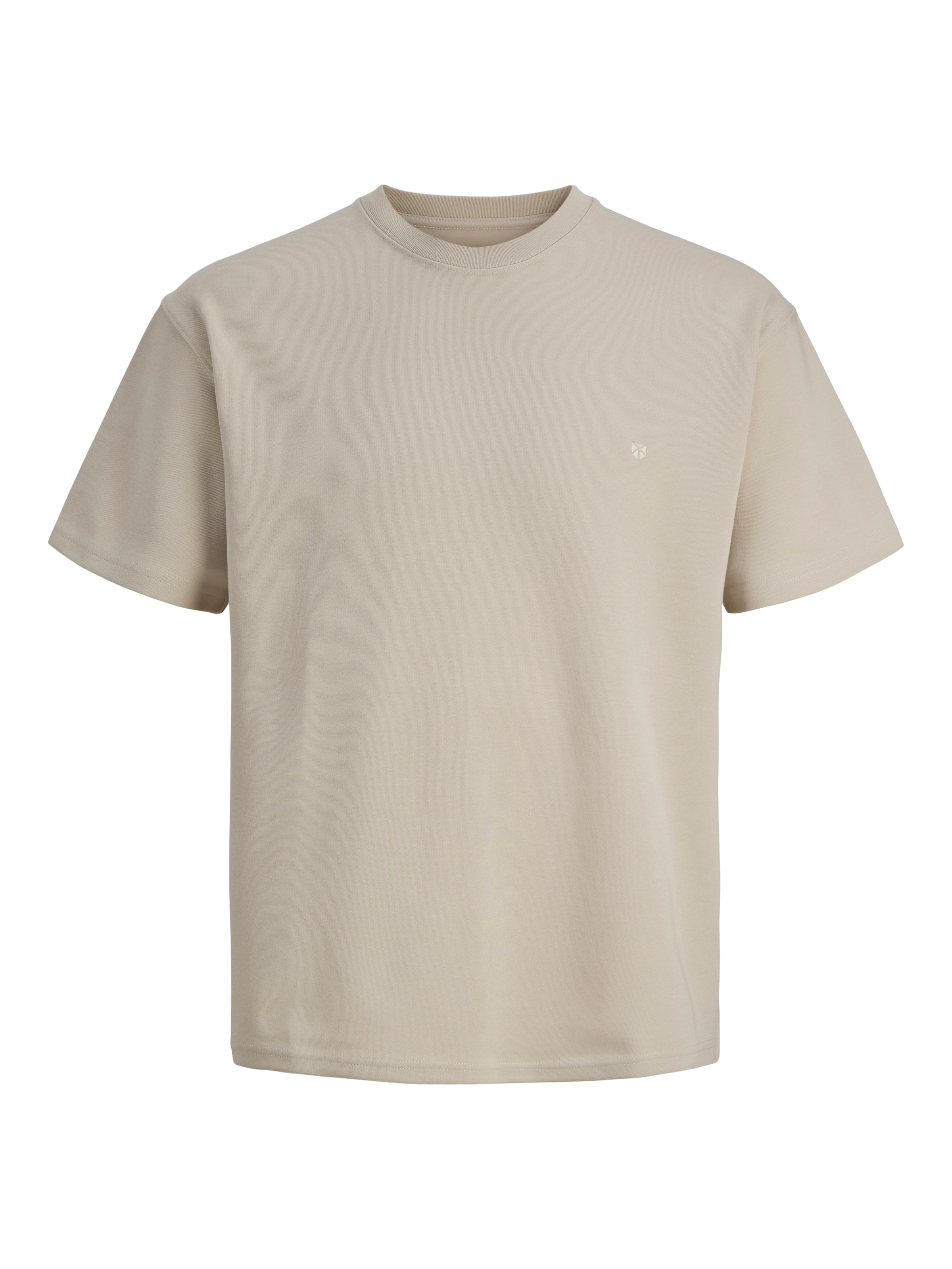 Jack & Jones T-shirt à manches courtes »JPRBLAETHAN SS LOGO TEE SN« Materialmix, regular fit