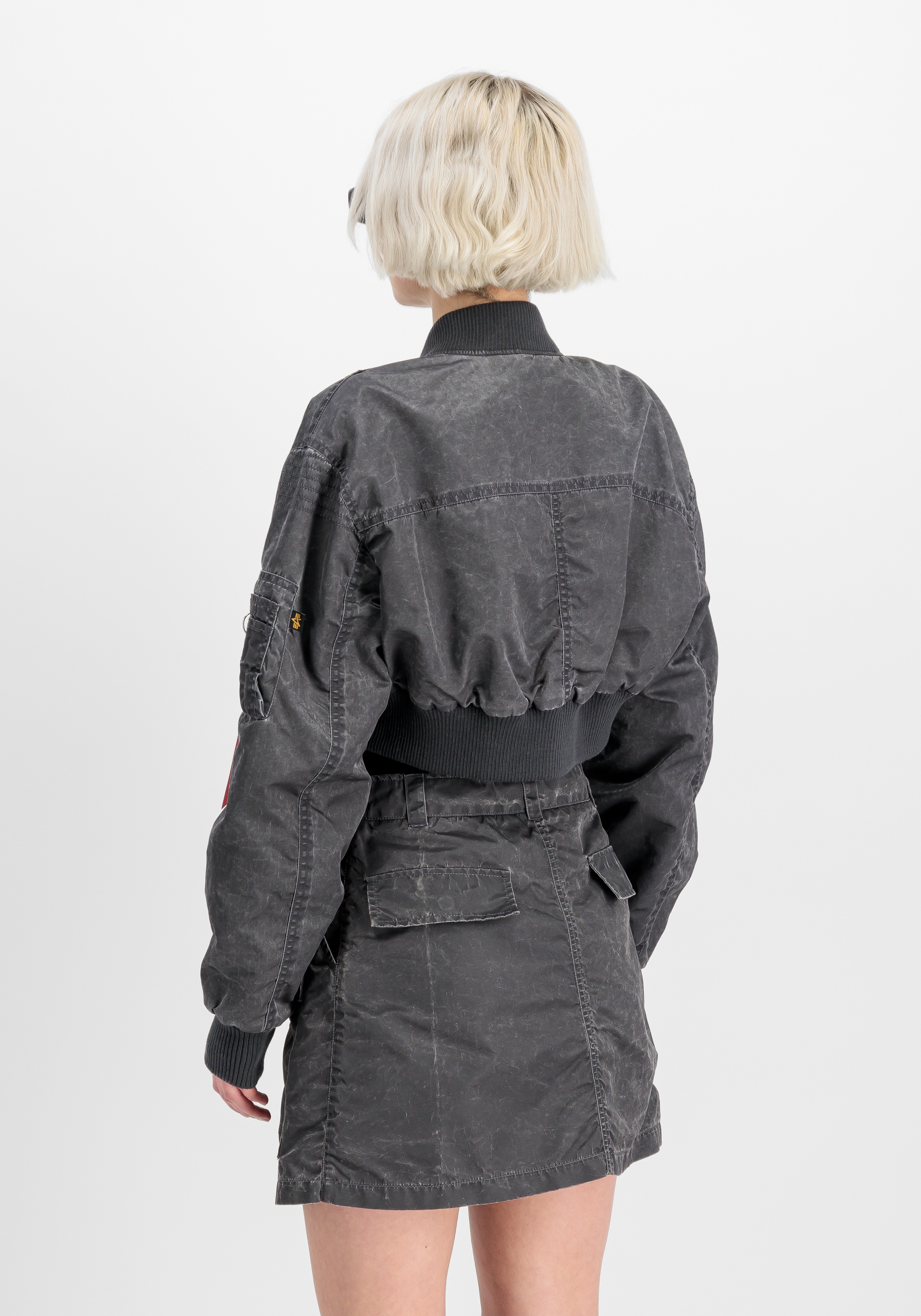 Alpha Industries Bomberjacke »MA-1 Vintage Cropped Light W«