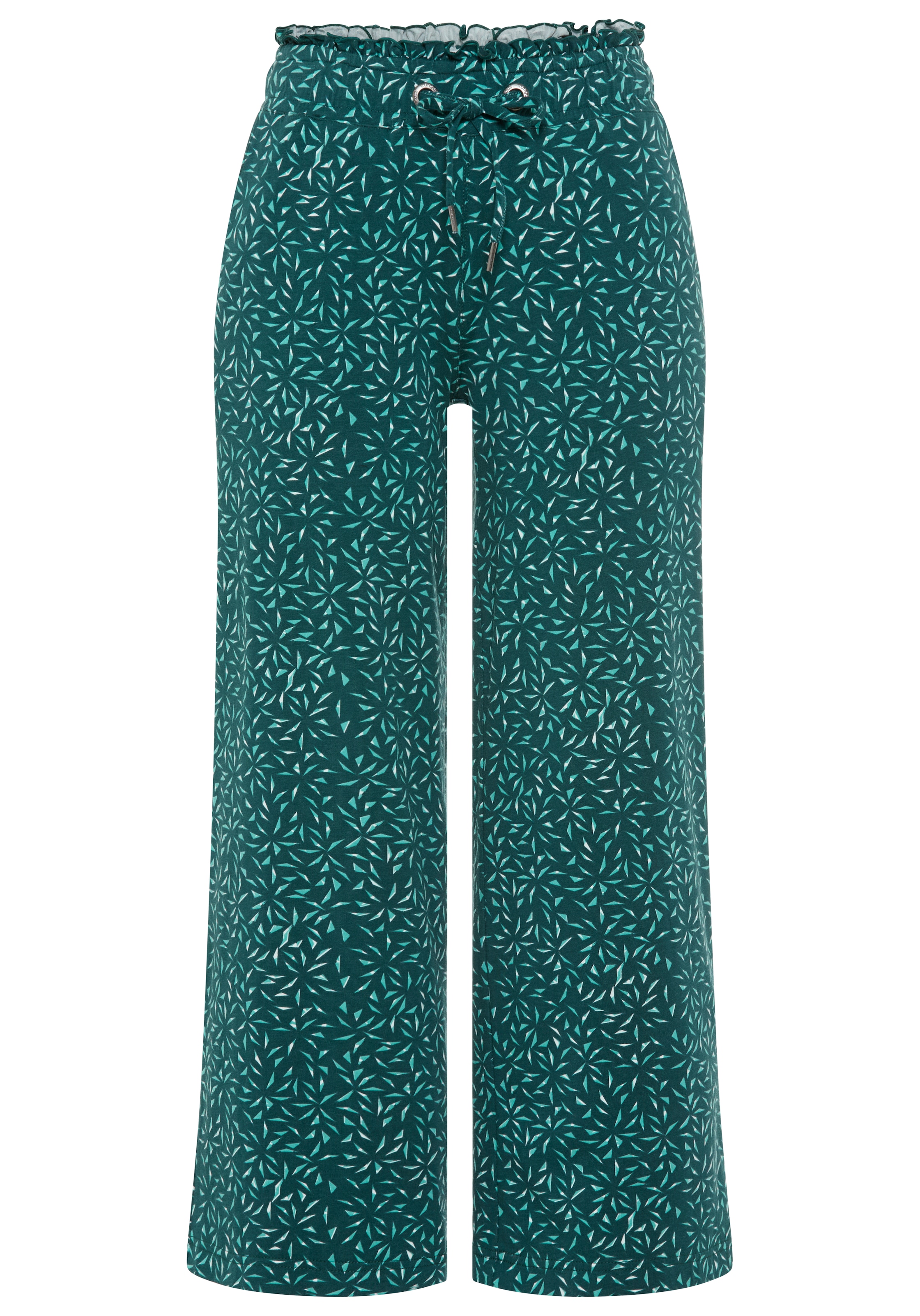 KangaROOS Jupe-culotte  weite Jerseyhose, mit Eingrifftaschen, mit Bindeband am Bund