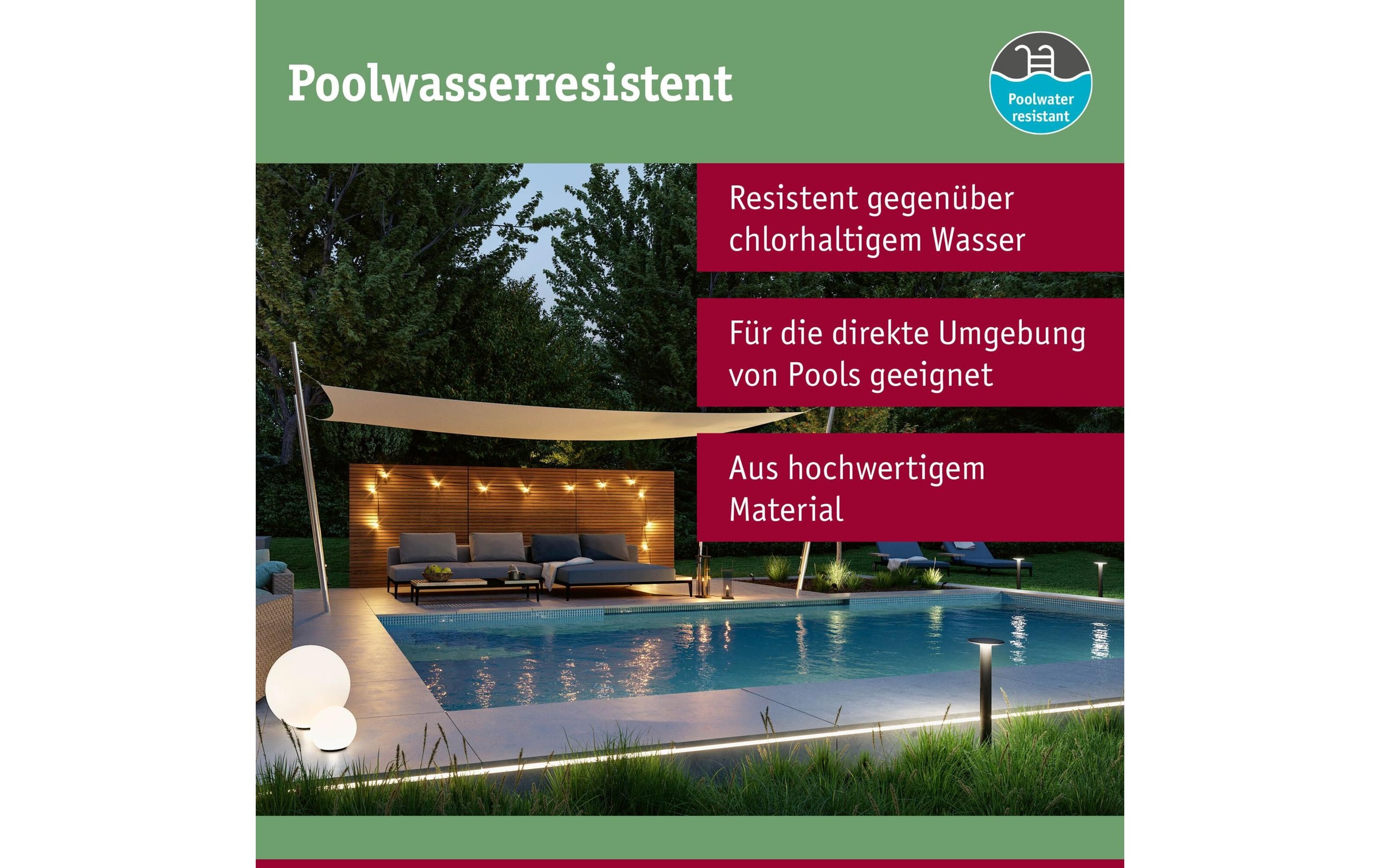 Paulmann LED Gartenstrahler »Plug&Shine« LED-Modul 1 Stk. Warmweiss LED-Modul, 12W IP65 230V 3000K Alu Grey