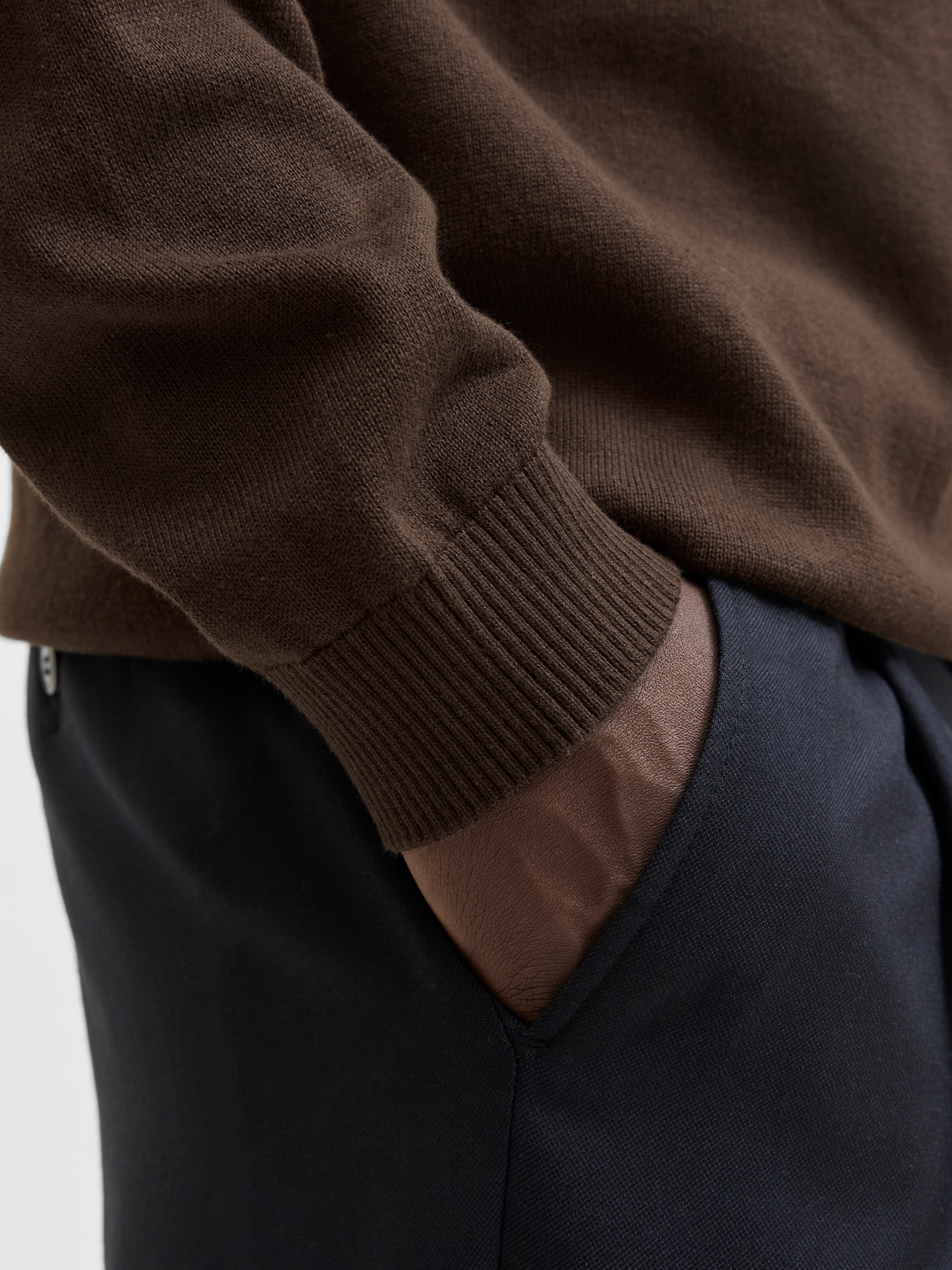 Jack & Jones Rundhalspullover »JJEBASIC KNIT CREW NECK NOOS« mit Rundhalsausschnitt