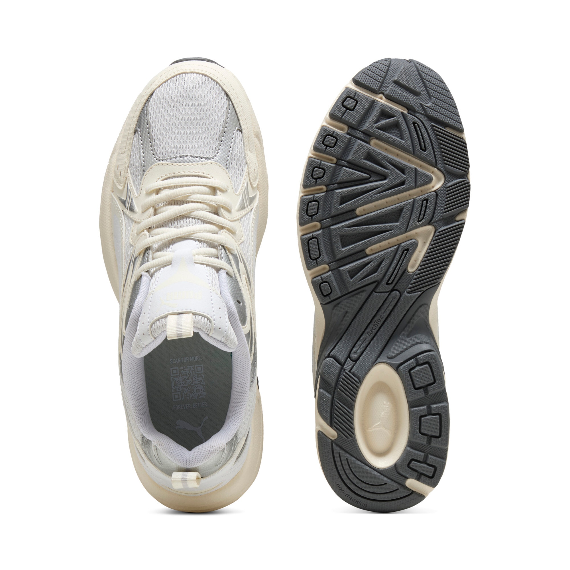 PUMA »MILENIO TECH_«  avec laçage, légèrement profilé, en textile et synthétique